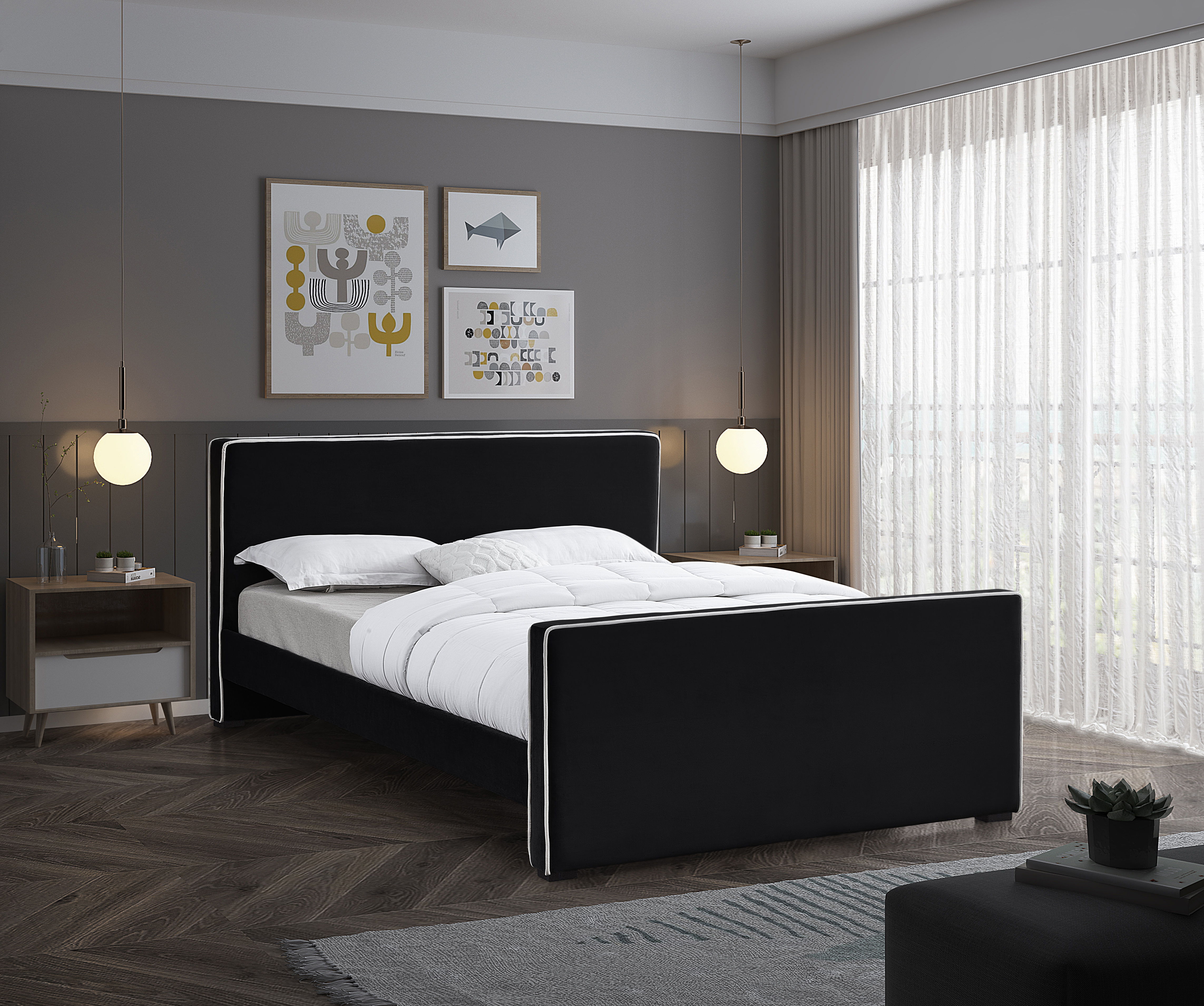 Dillard - Queen Bed - Black