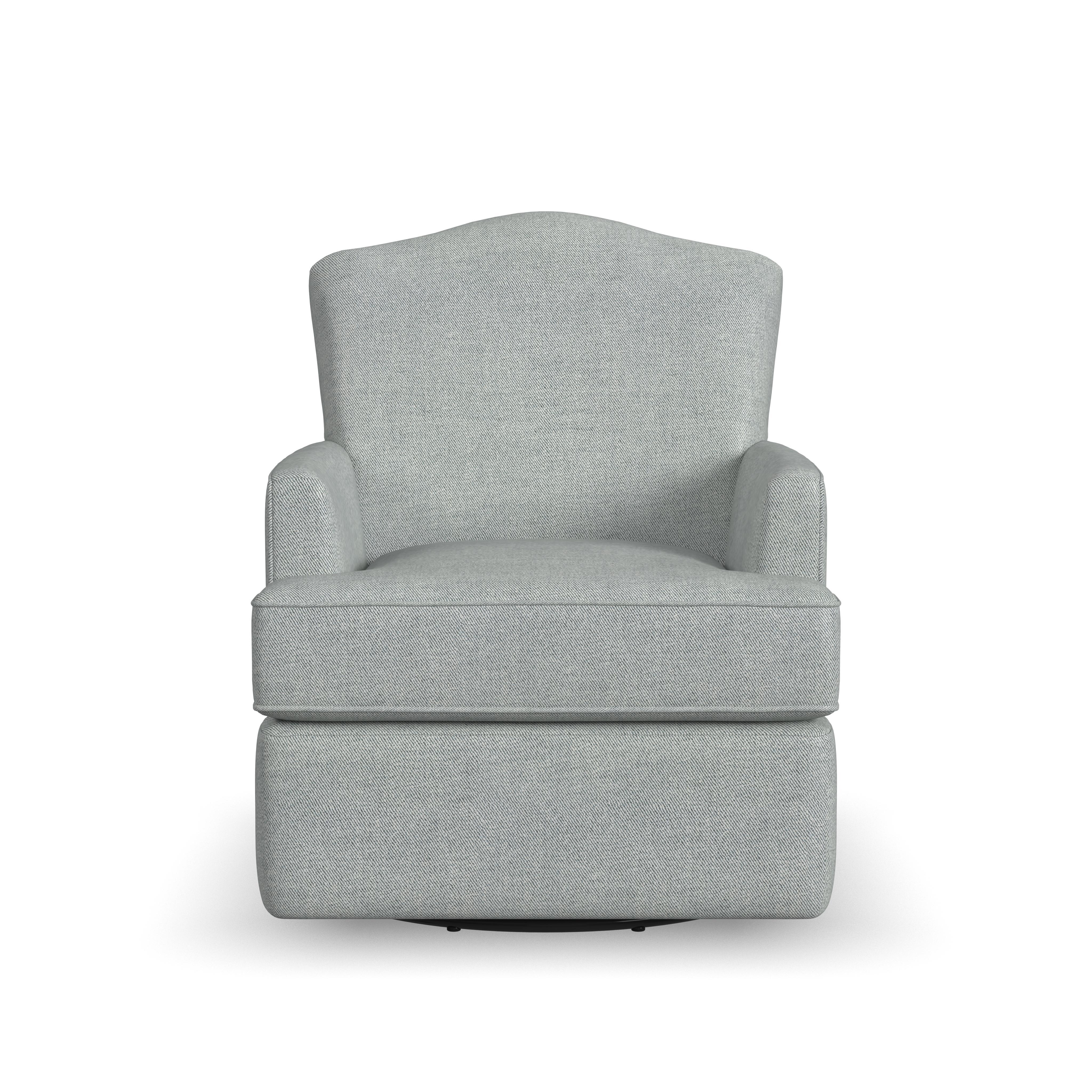 Judge - Fabric Swivel Chair, gray, view 3
