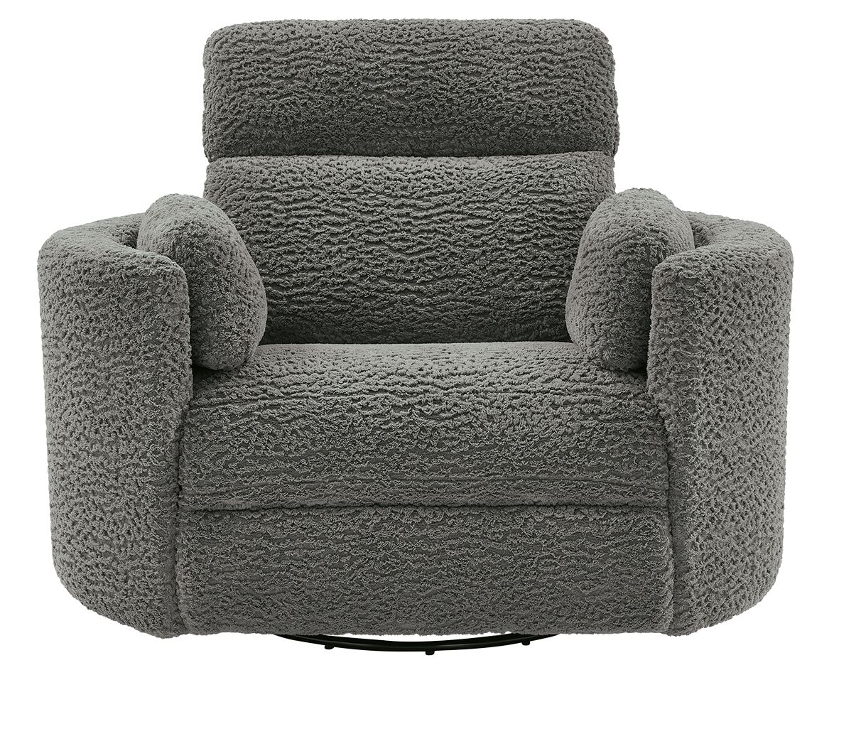 Ashley Furniture Gosaldo - Swivel Glider Power Recliner - Lead - Image 4