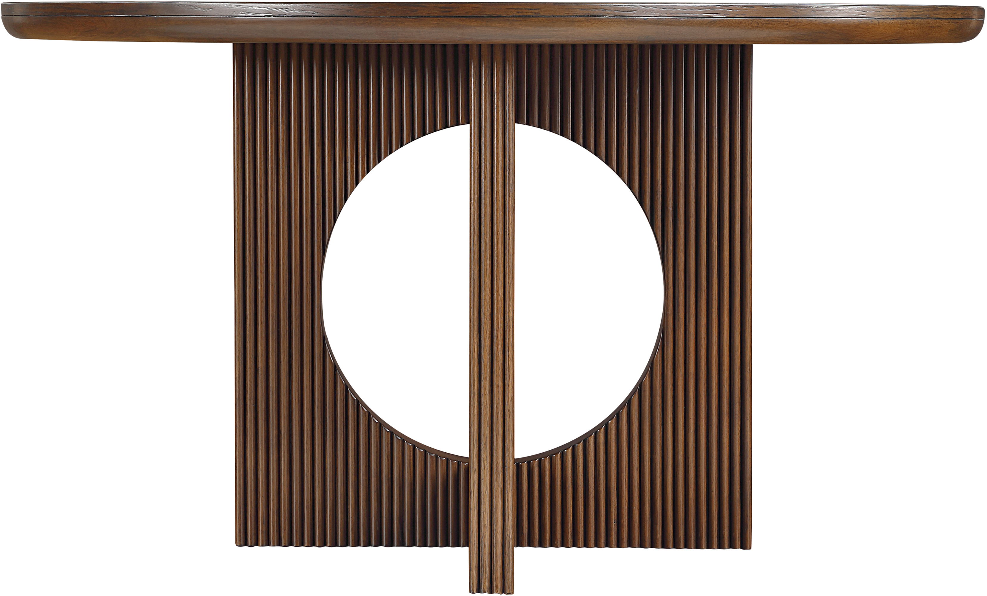 Rivas - Round Dining Table - Walnut