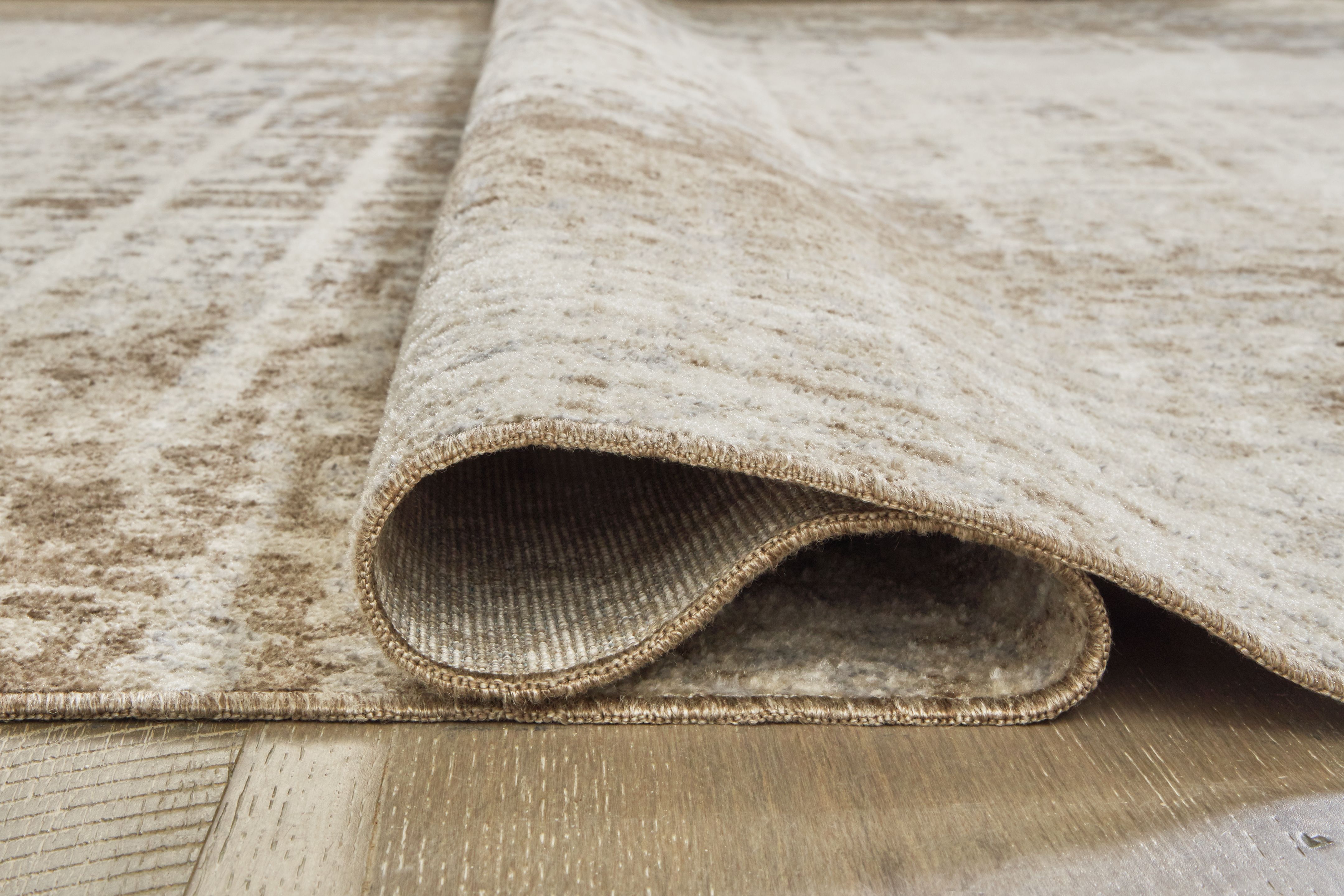 Grifflain - 5' x 7' Rug - Tan / Brown / Gray