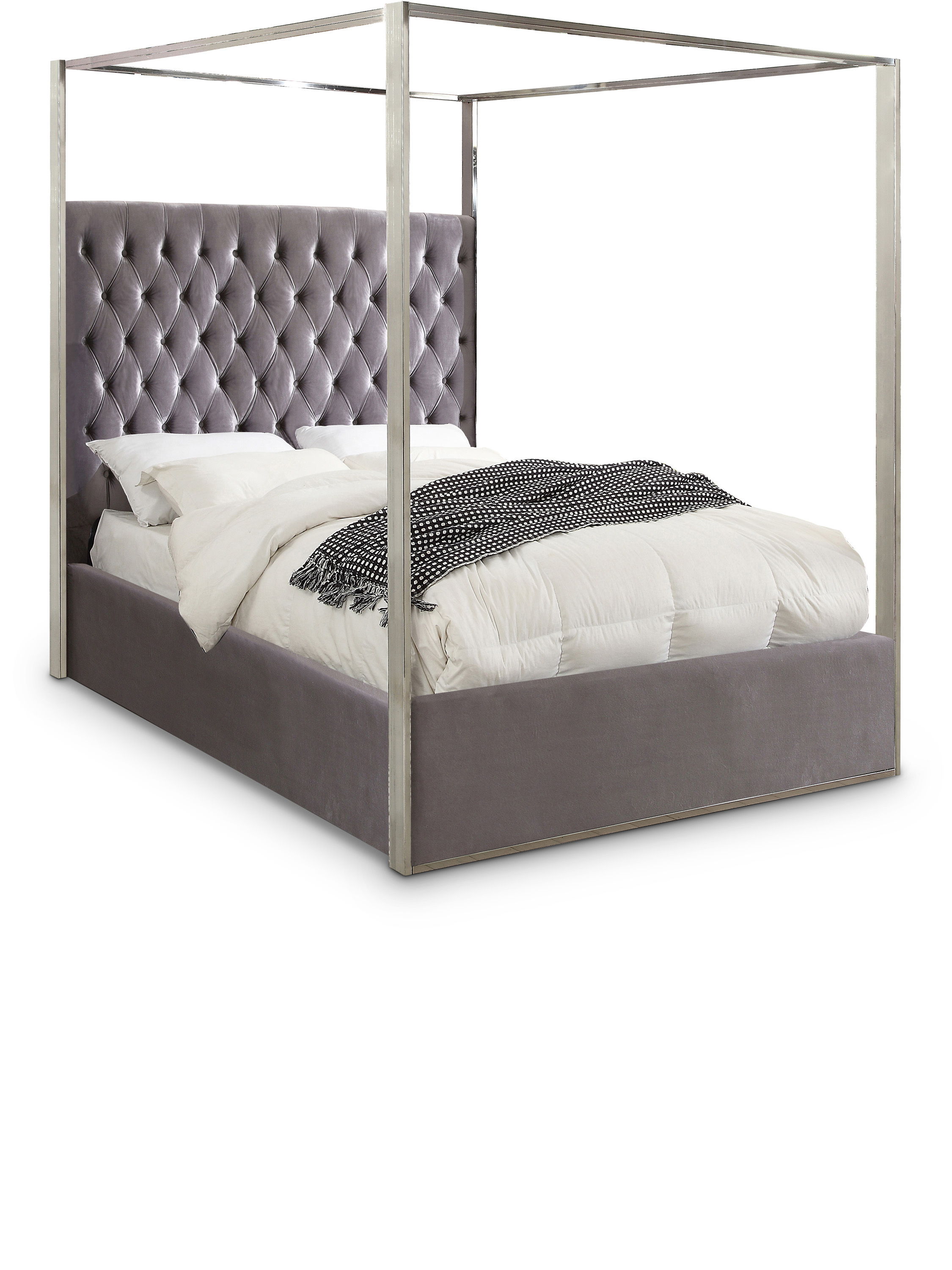 Porter - King Bed - Gray