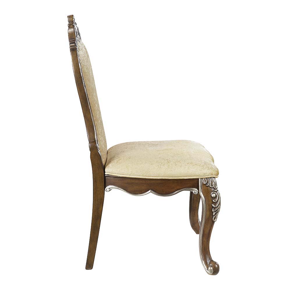 Latisha - Side Chair (Set of 2) - Antique Oak, dark brown, view 5