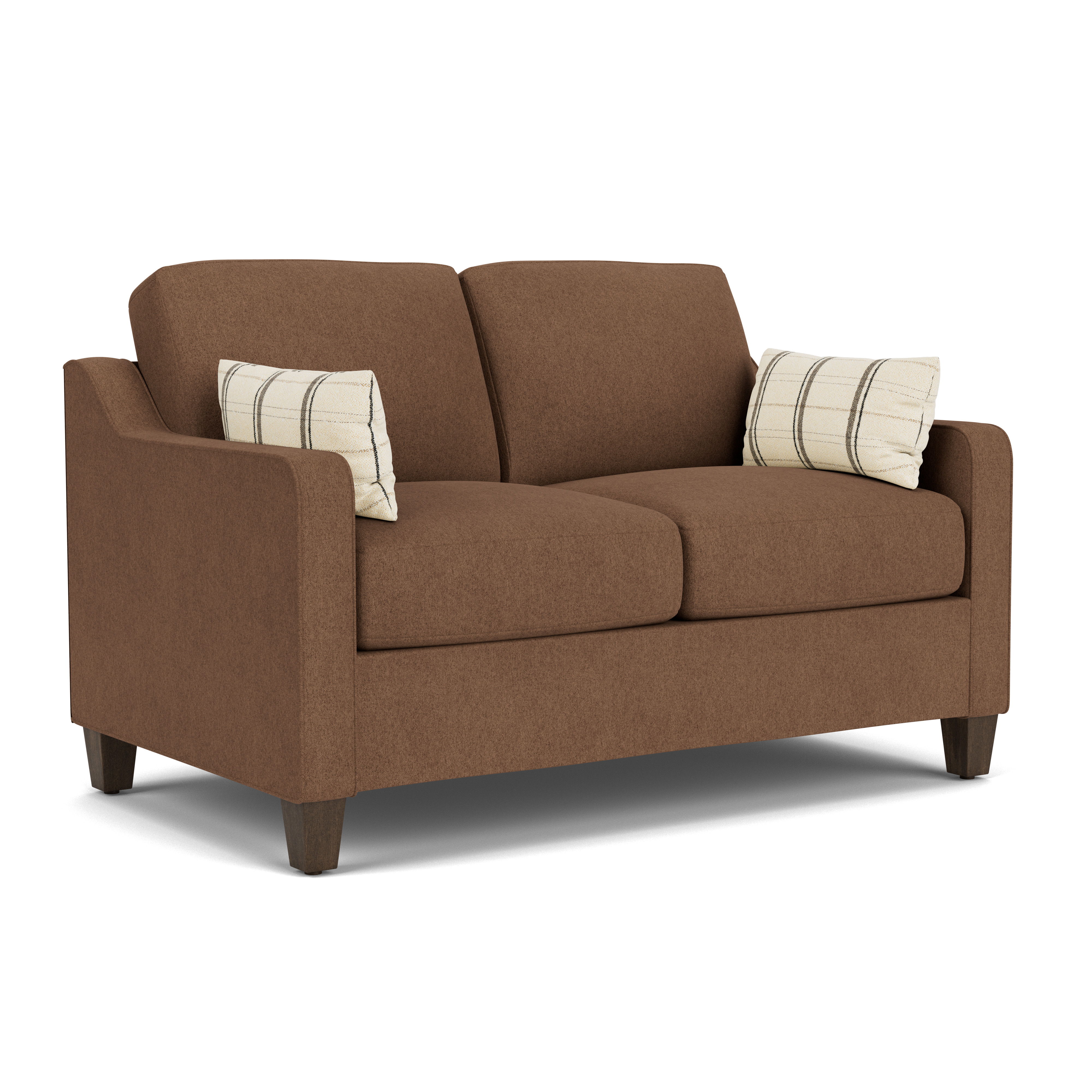 Drew - Fabric Loveseat, green, view 3