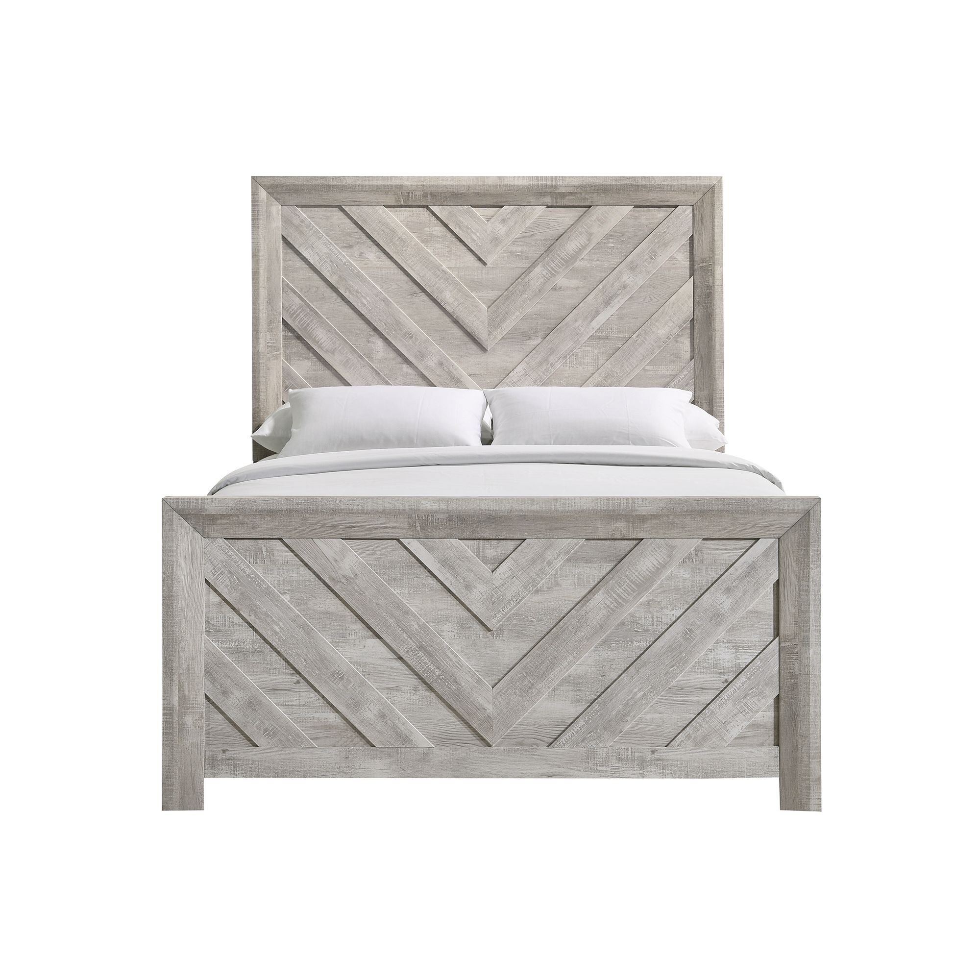 Ellen - Full Bed - White