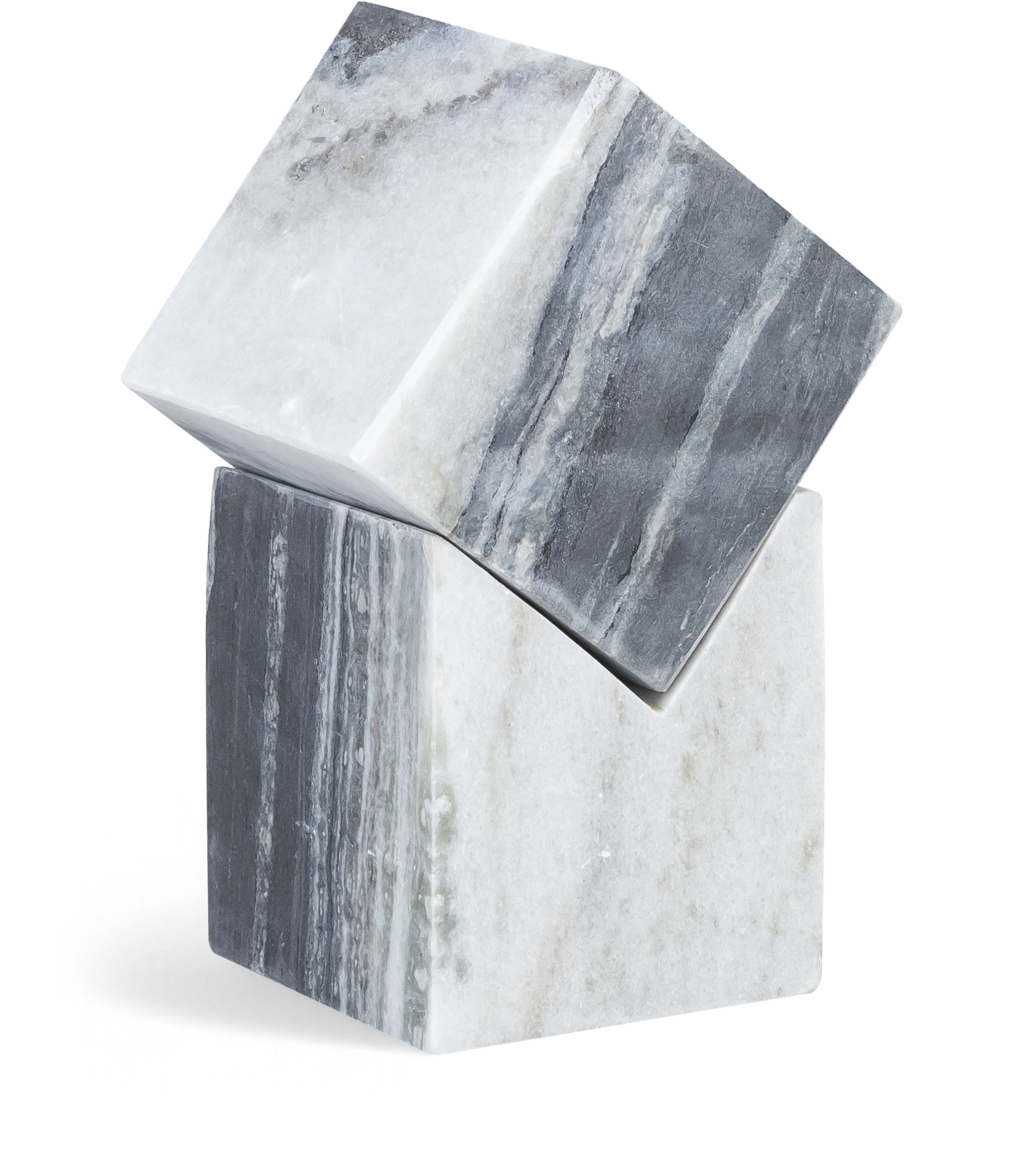 Quad - Marble Decorative Cube - Panda