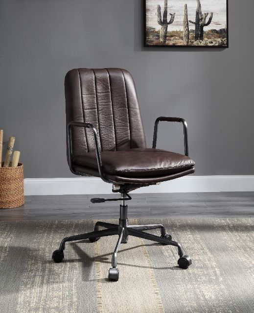 Eclarn - Office Chair - Mars Top Leather, dark brown