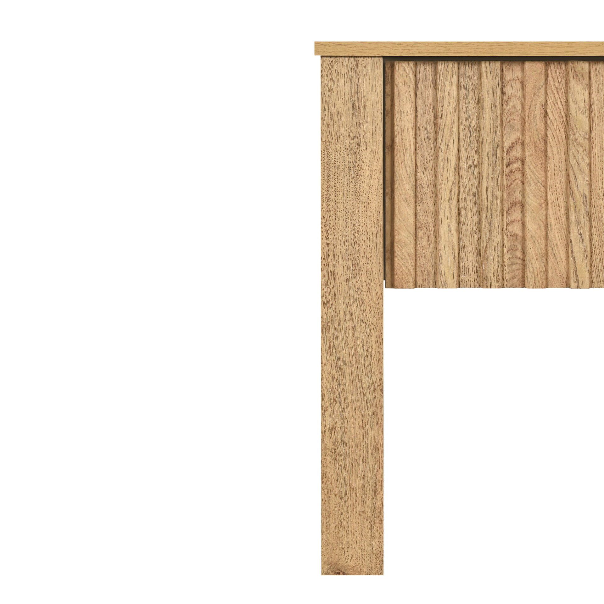 Thayer - One Drawer End Table/Bedside Table - Natural, light brown, view 5