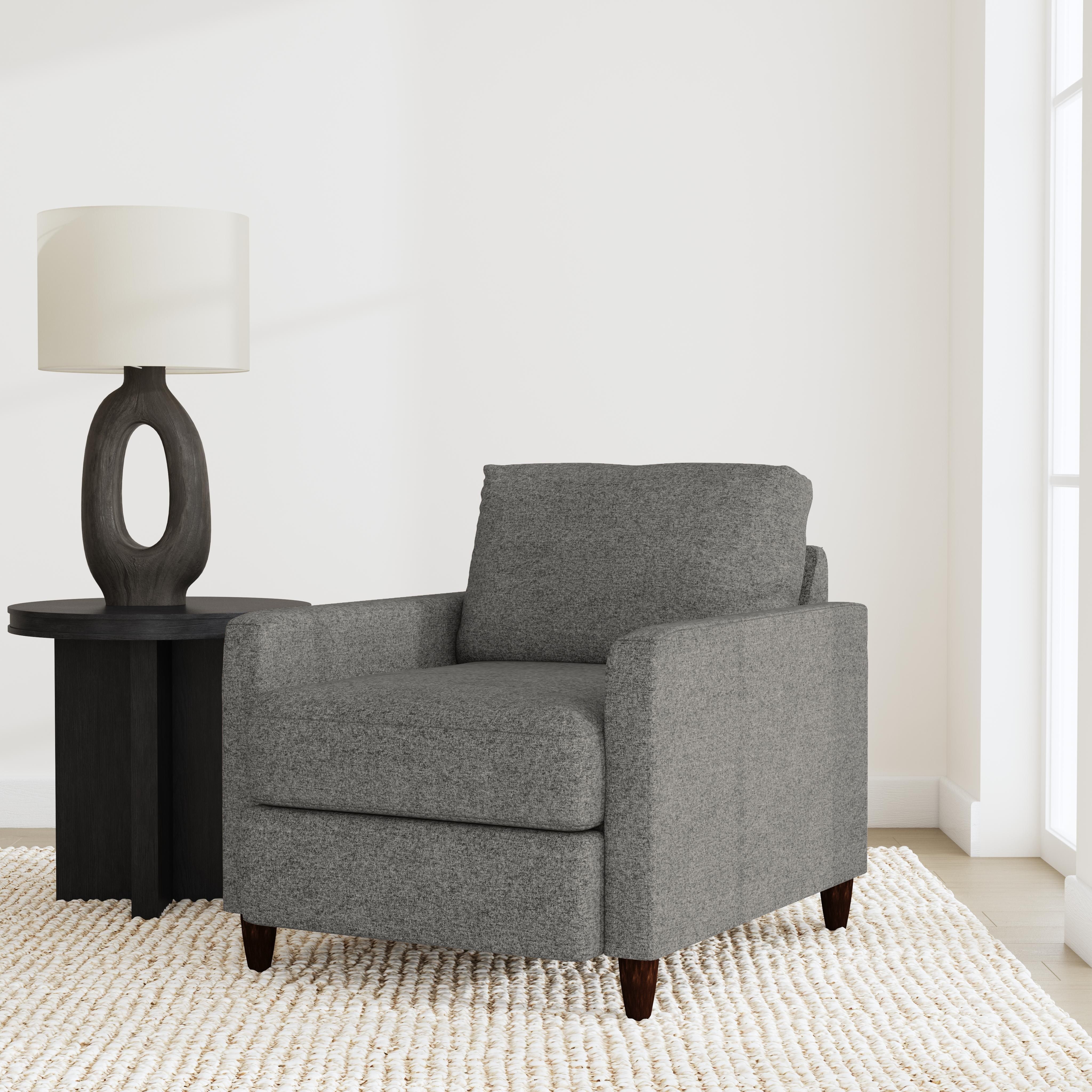 Fern - Fabric Chair, gray, view 8