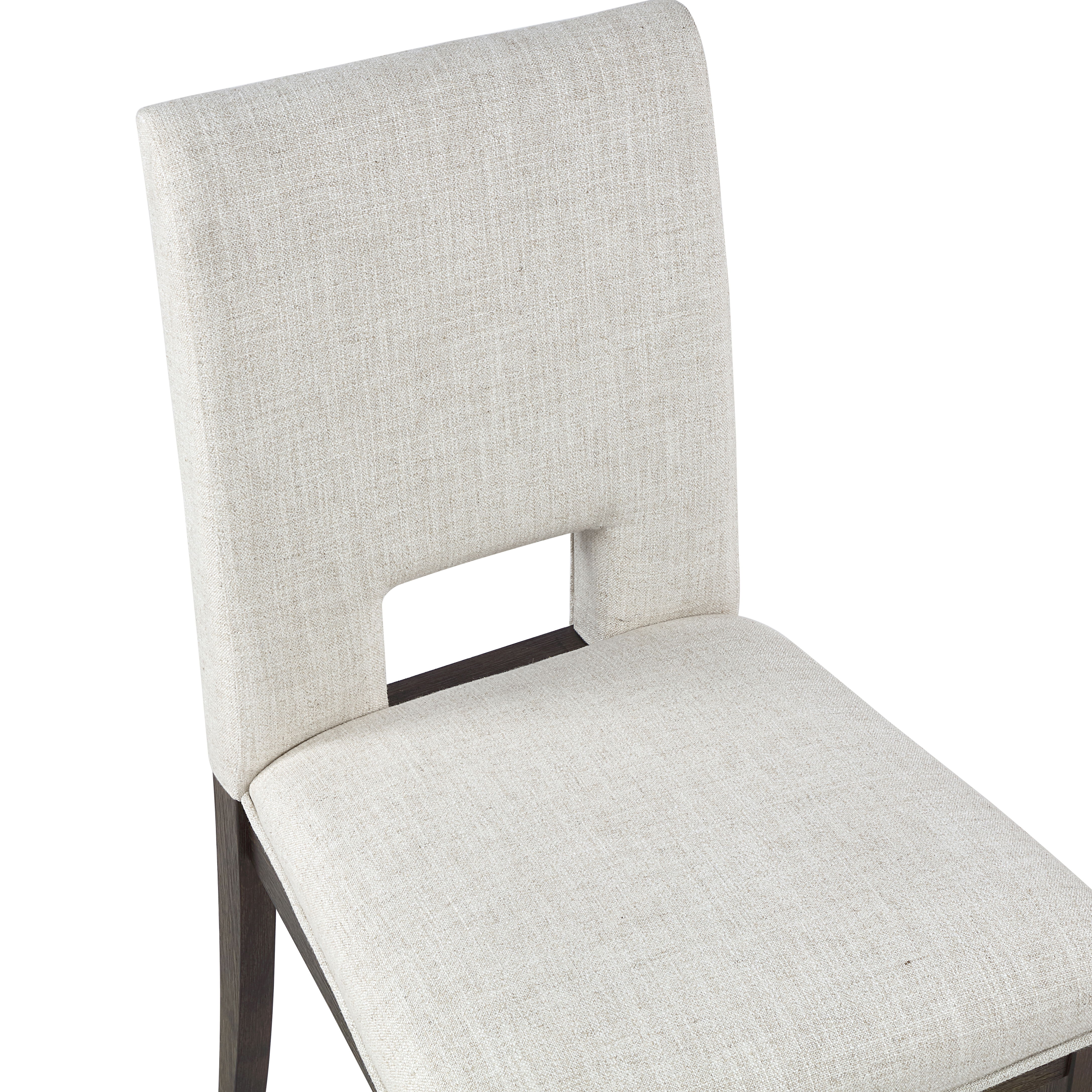 Evan - Side Chair - White / Brown