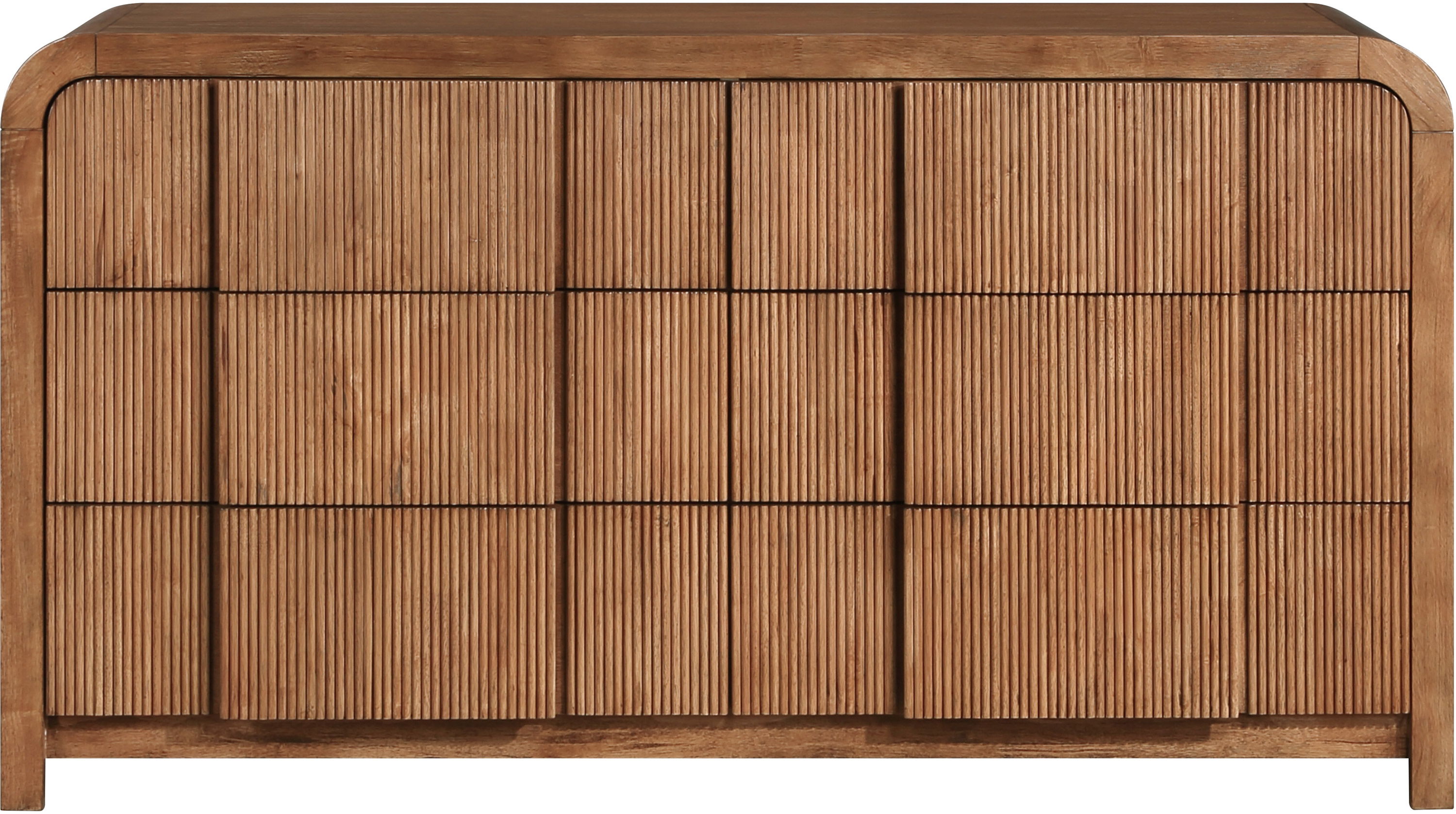 Fluted - Dresser - Walnut