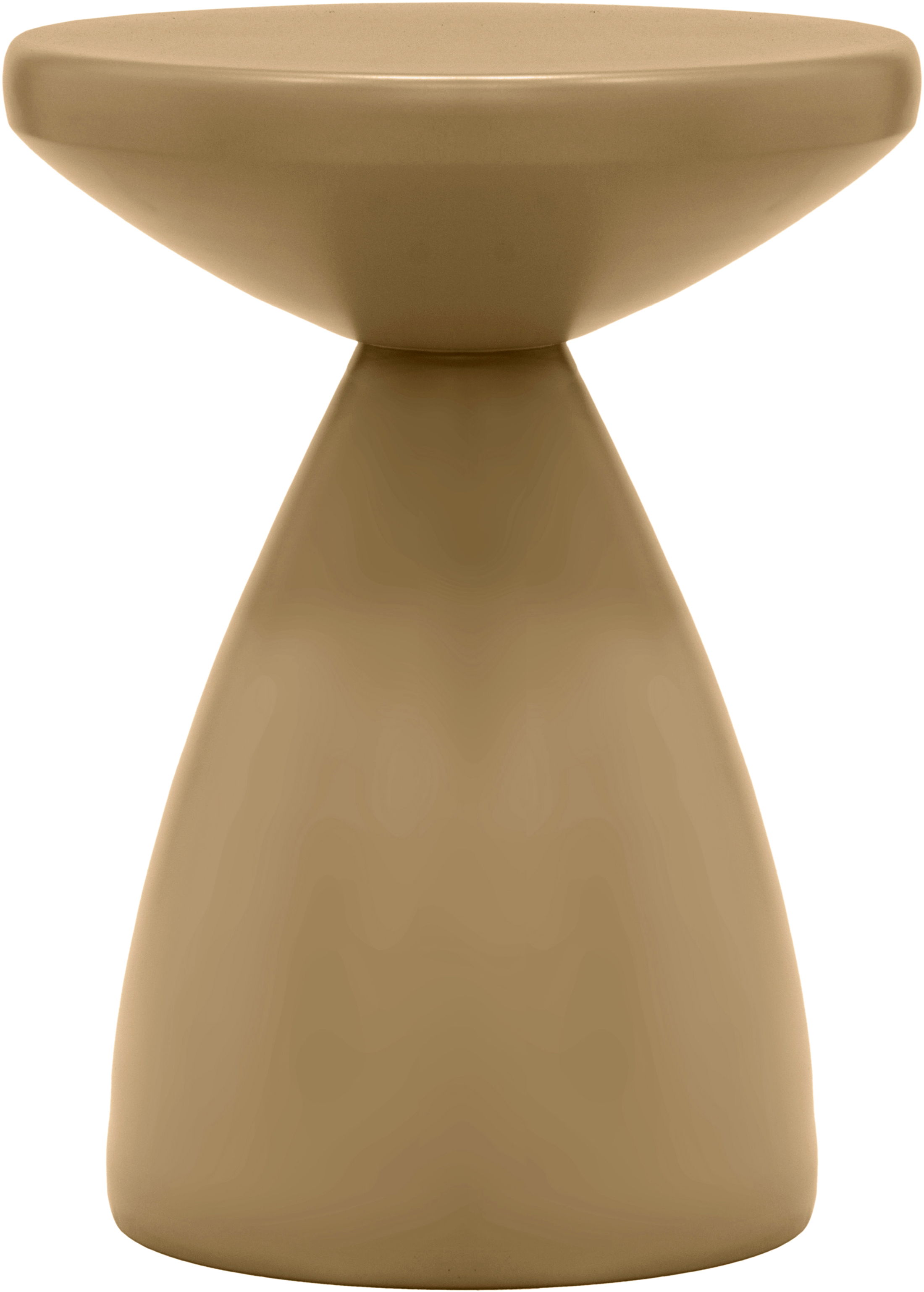 Anika - Iron End Table - Brown