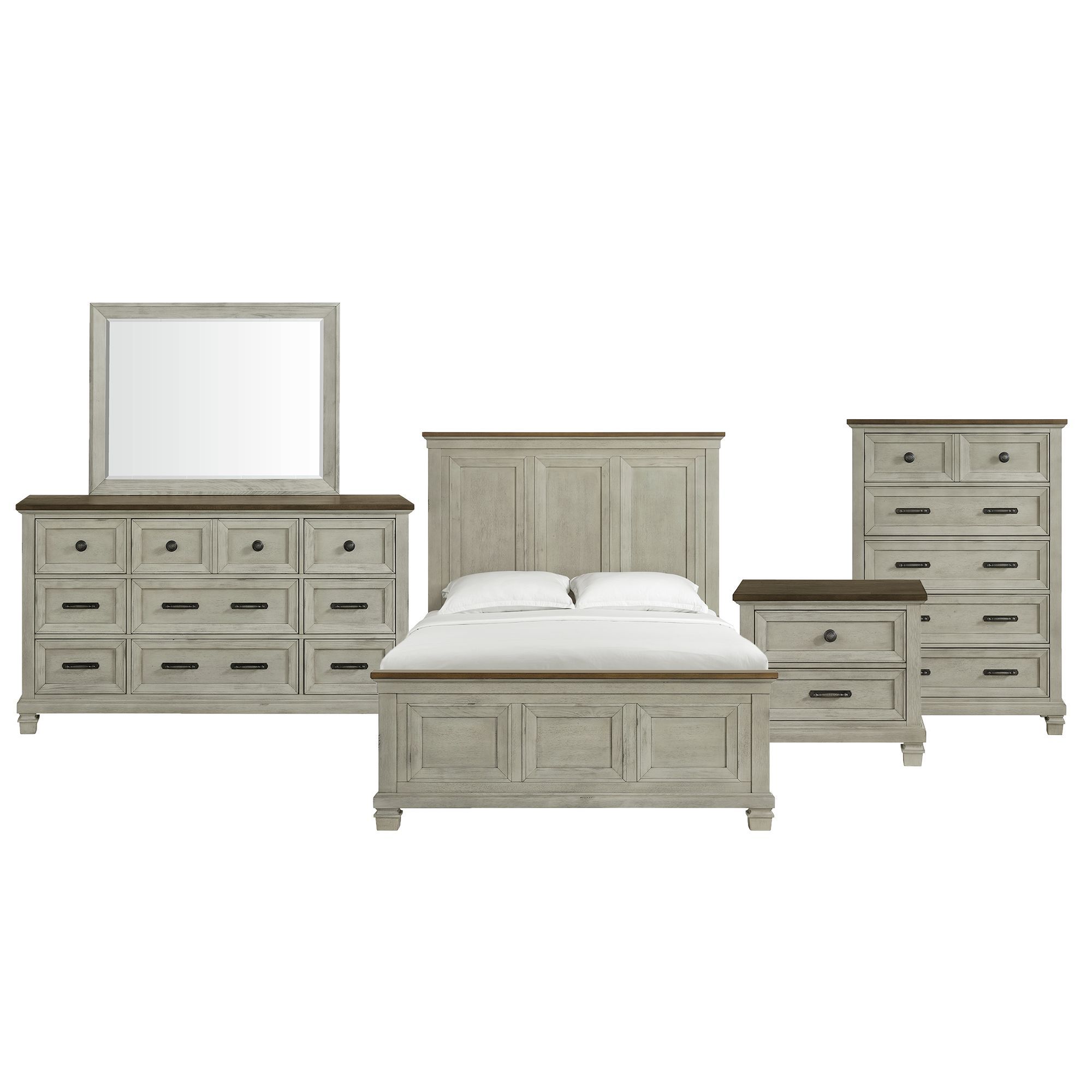 Queen · 5 Pc · Bedroom Set