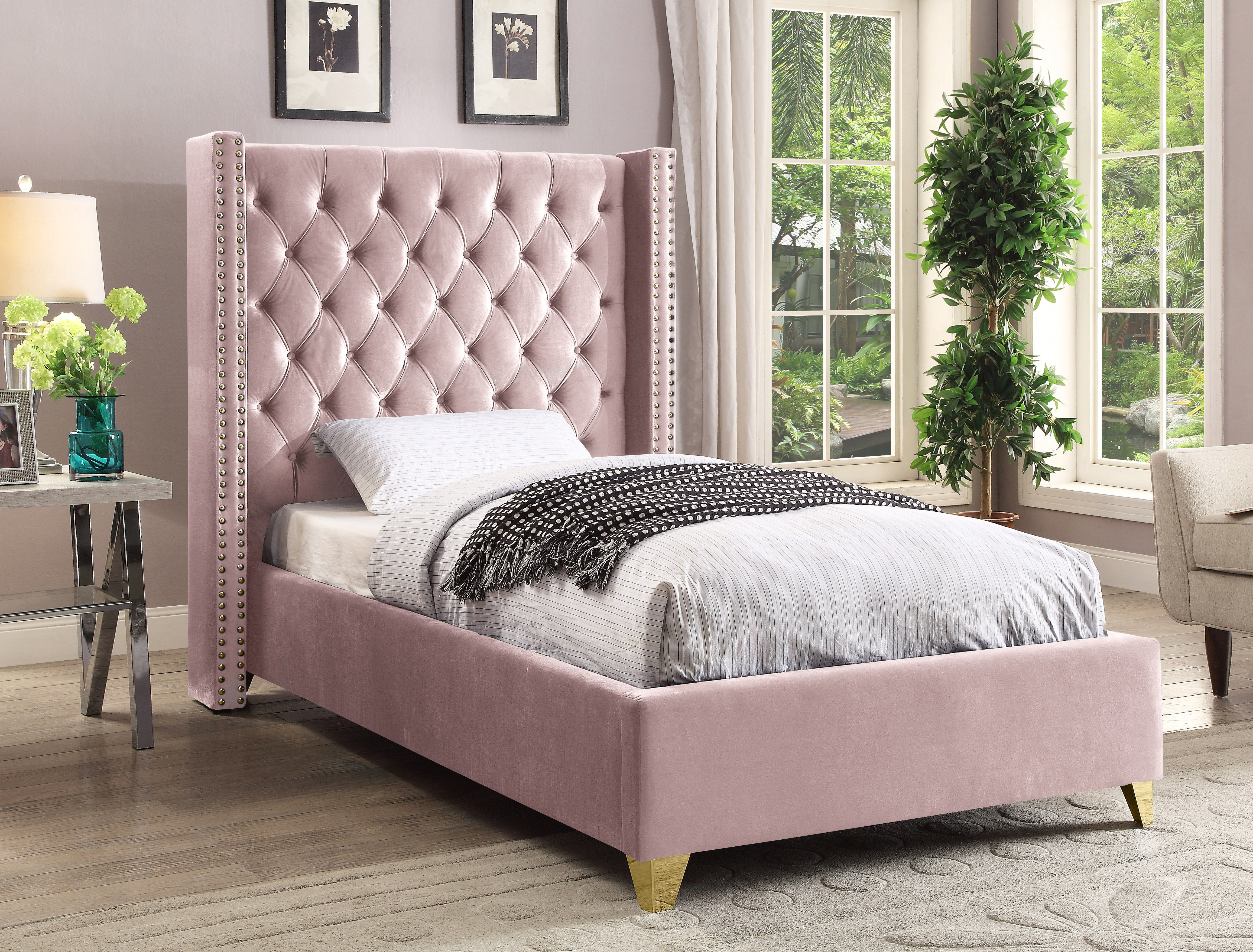 Barolo - Twin Bed - Pink