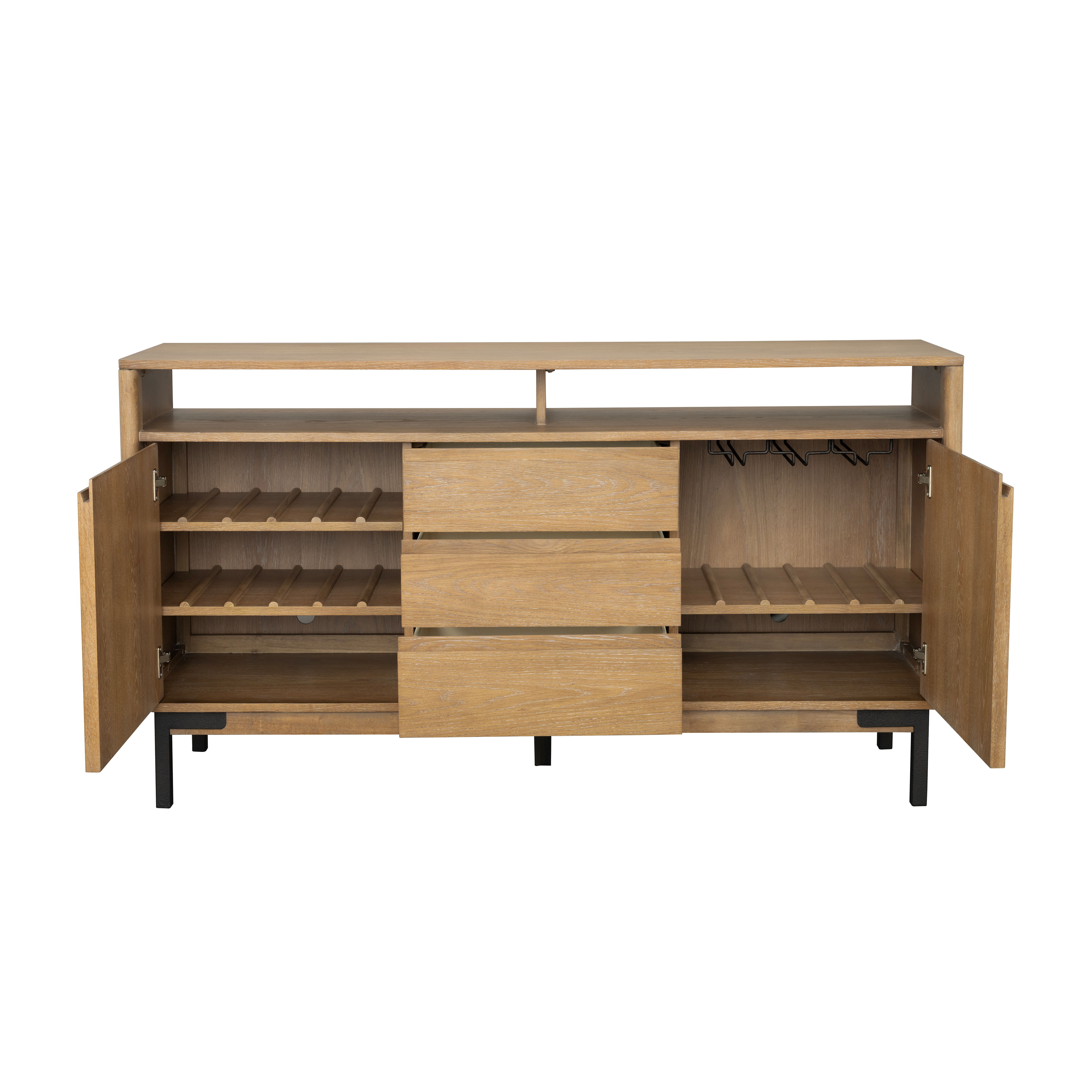 Millwork - Sideboard, light brown, view 3