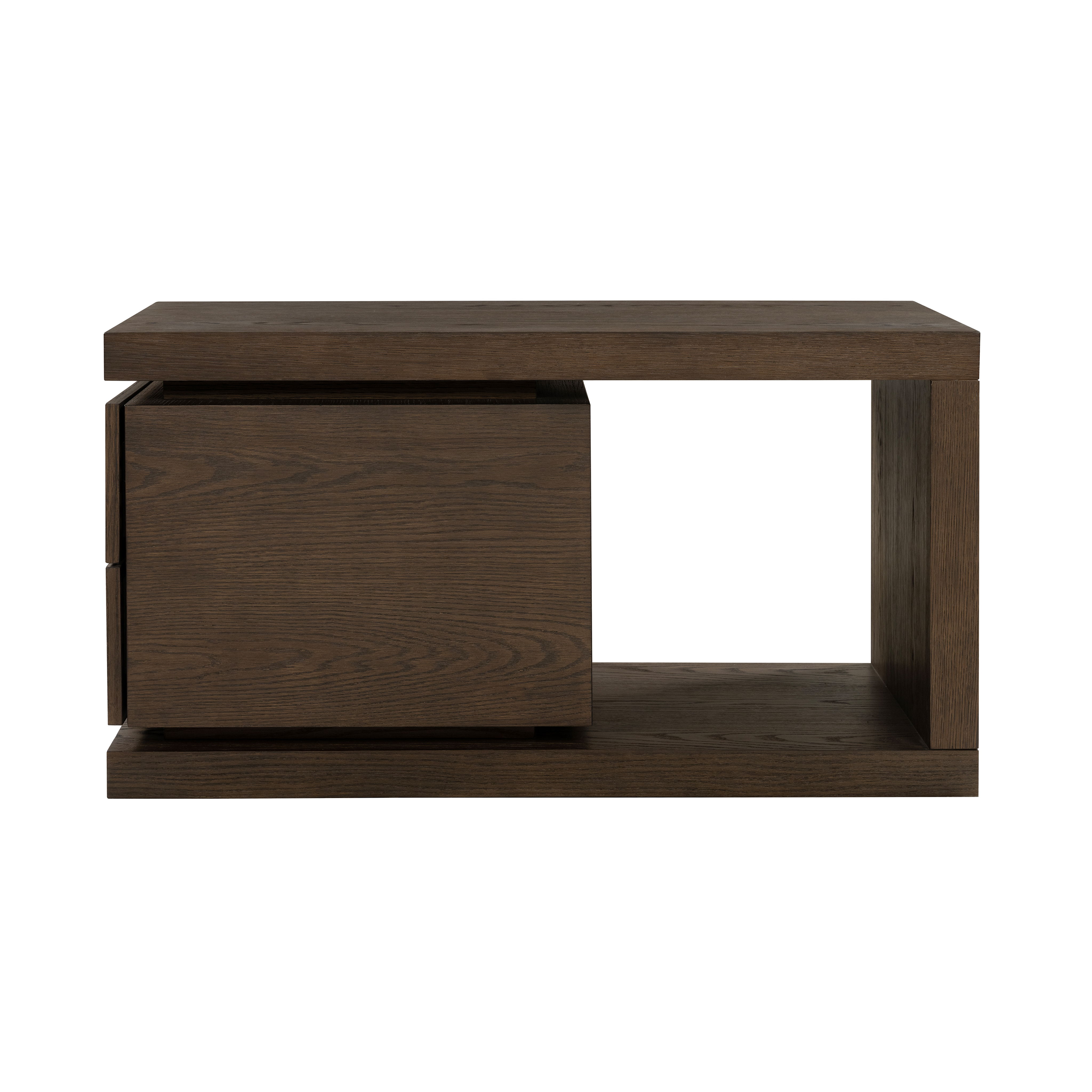 Athens - End Table - Chocolate Brown, dark brown, view 3
