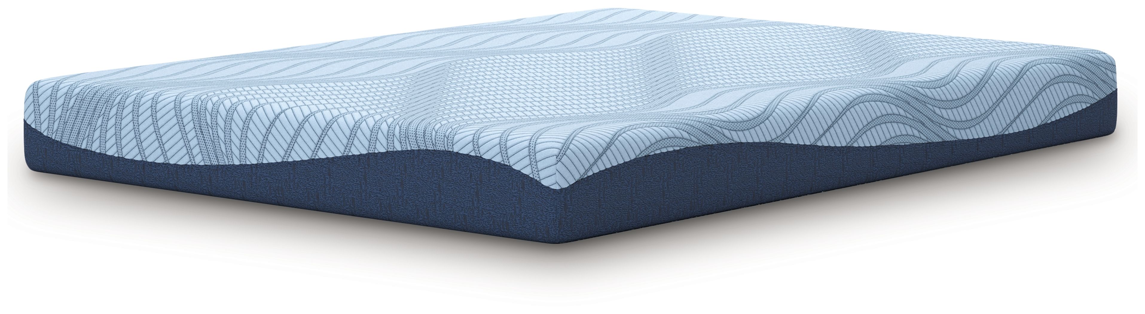 Ashley Furniture Peak 2.0 8 Memory Foam - King Mattress - White - Image 3