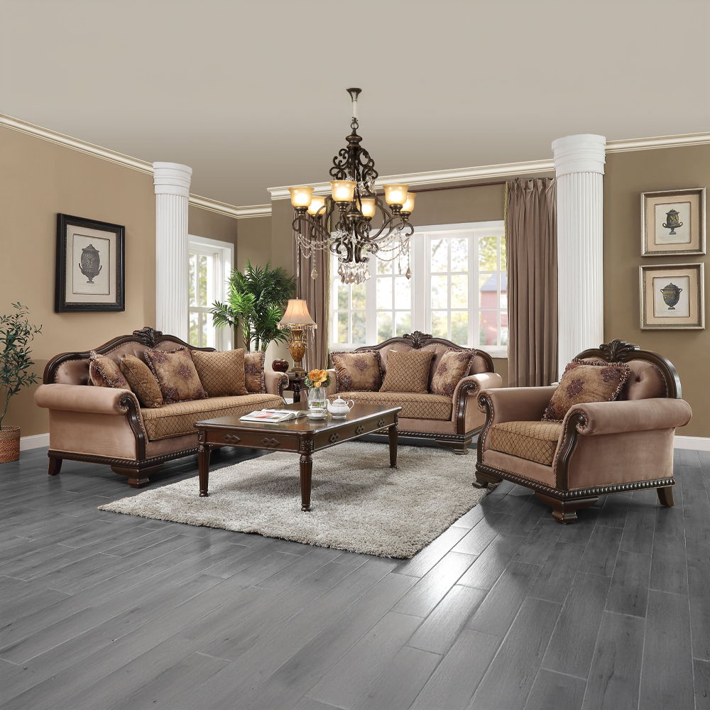 Chateau De Ville - End Table - Espresso, dark brown, view 5