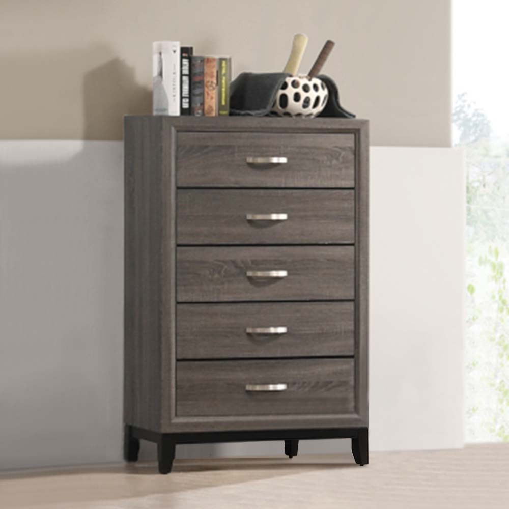 Valdemar - Chest - Weathered Gray, dark gray