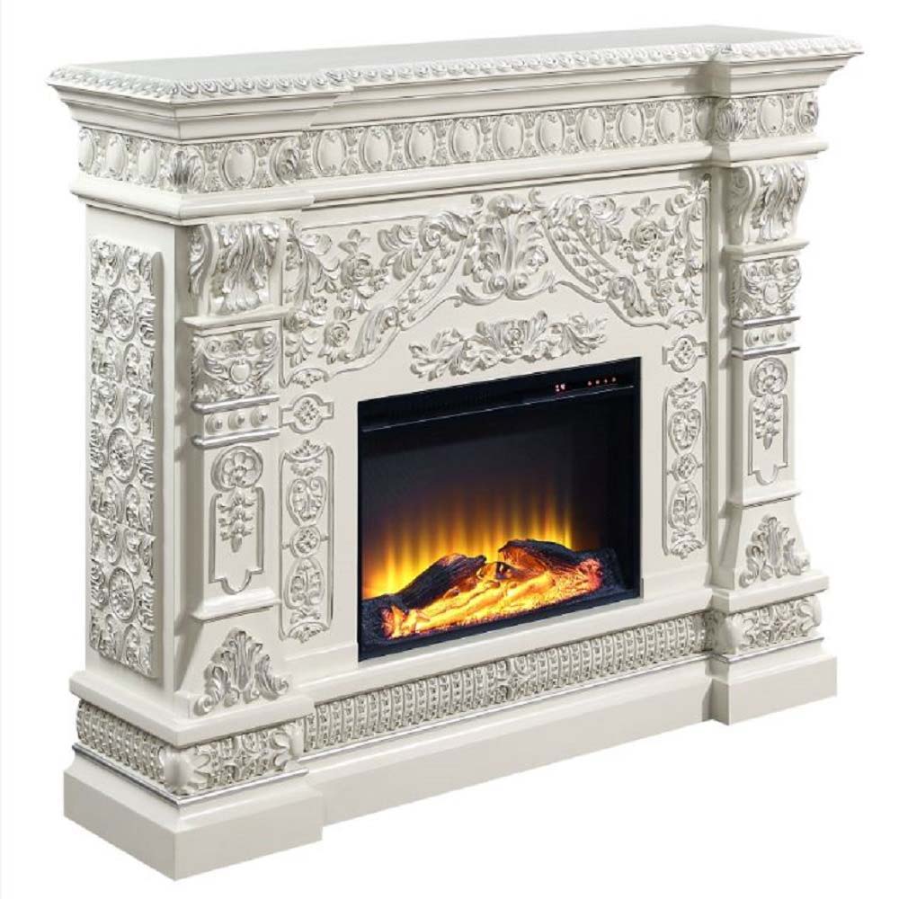 Vanaheim - Fireplace - Antique White, white, view 2
