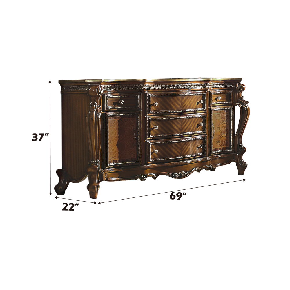 Picardy - Dresser - Honey Oak, light brown, view 3