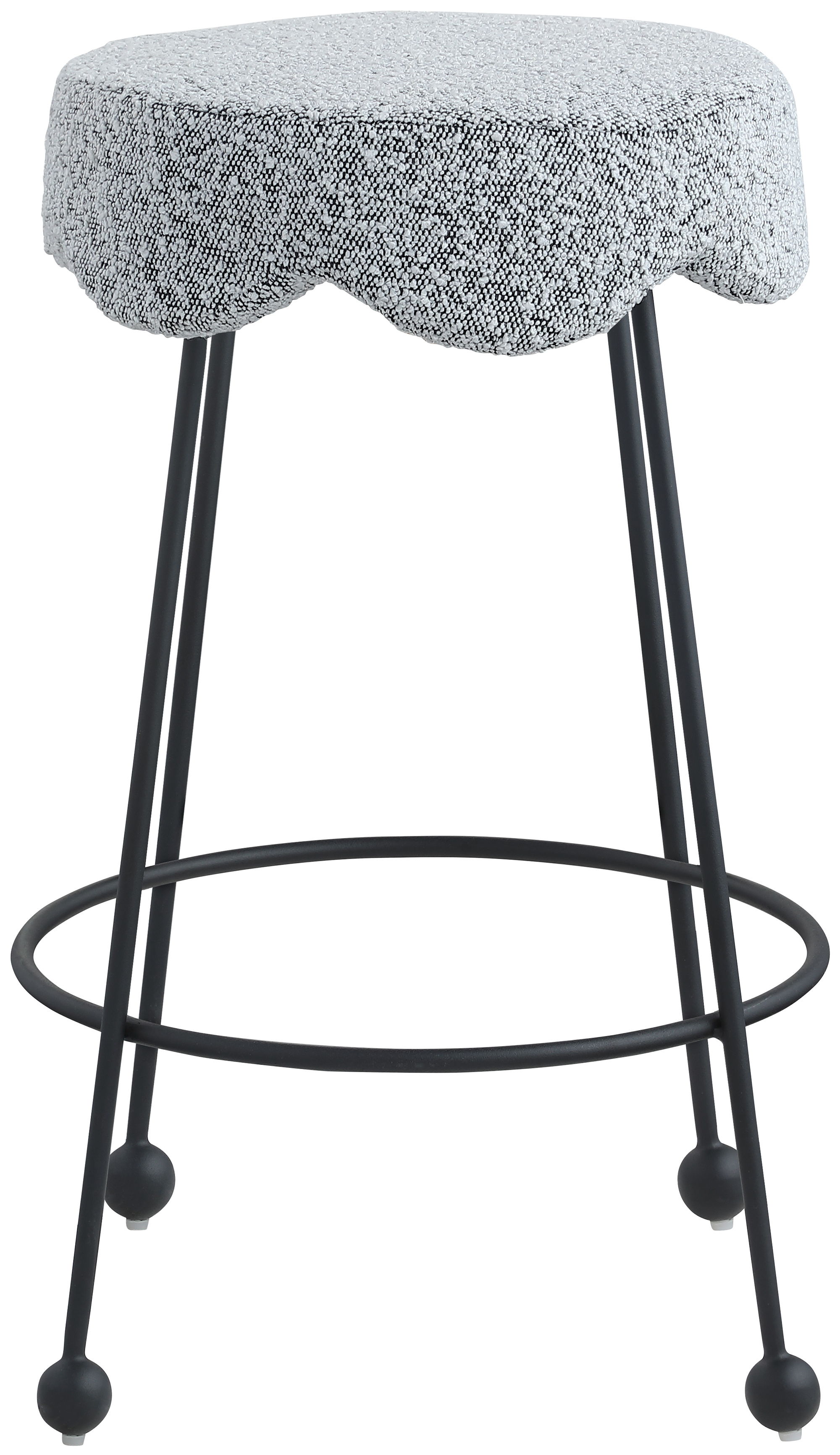 Fleur - Counter Stool - Gray