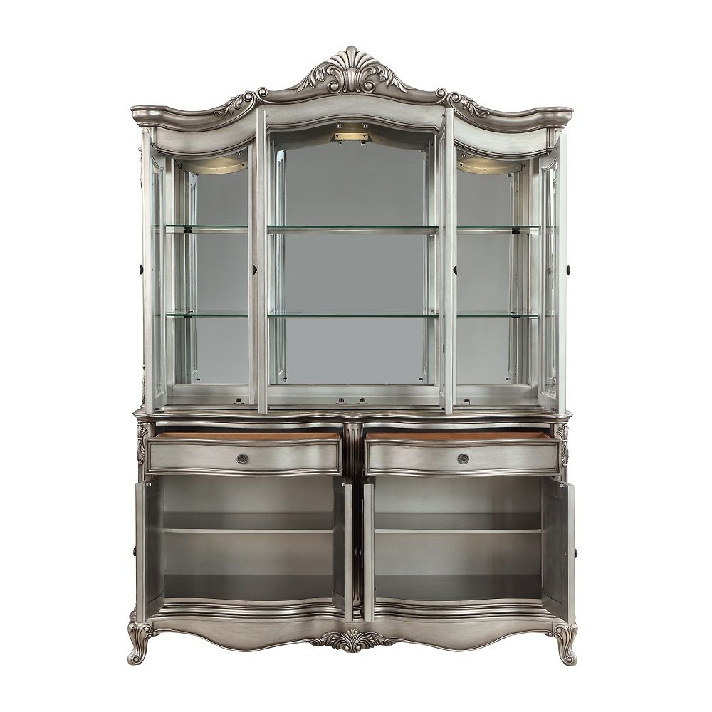Ariadne - Hutch & Buffet - Antique Platinum, silver, view 4