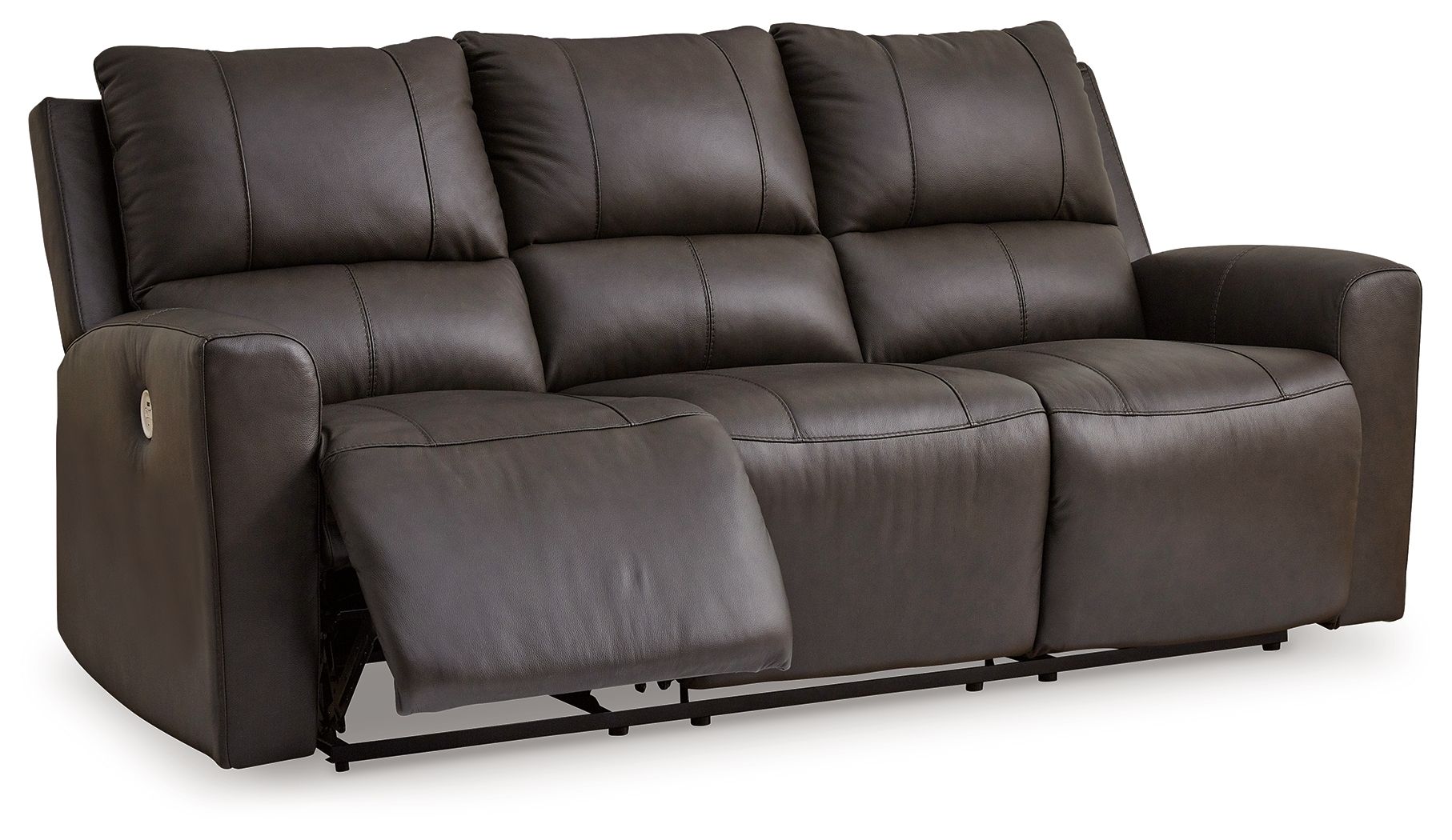Ashley Furniture Boxmere - 2 Pc. - Power Reclining Sofa, Power Reclining Loveseat With Console - Storm - Image 3