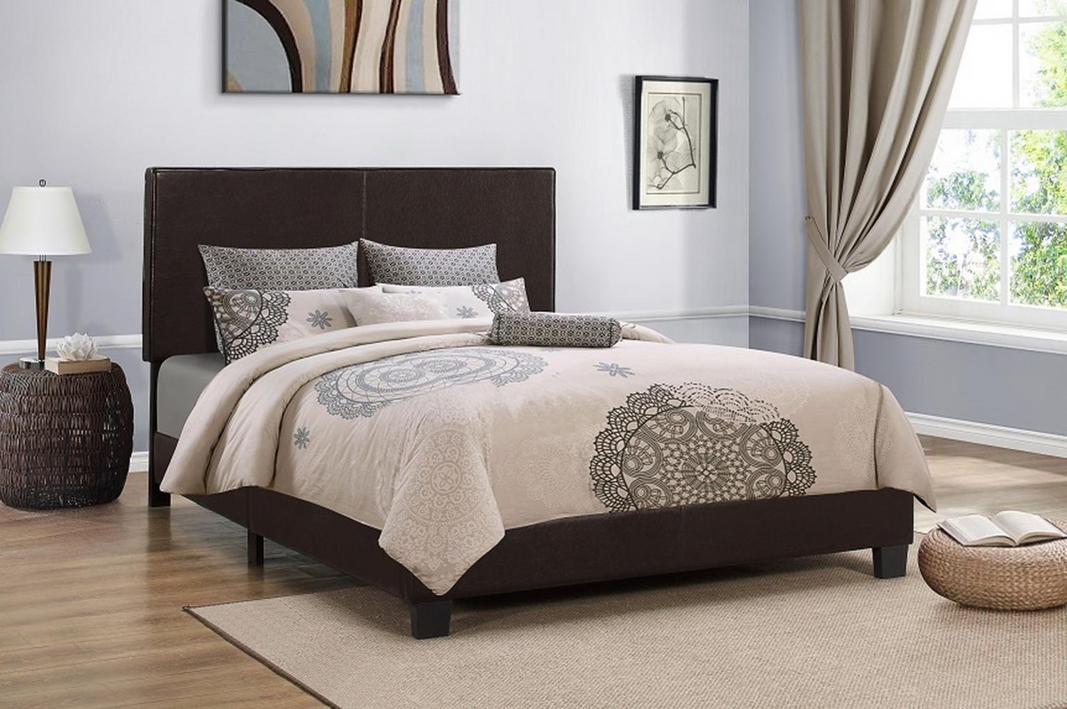 B620 - King Bed - Chocolate