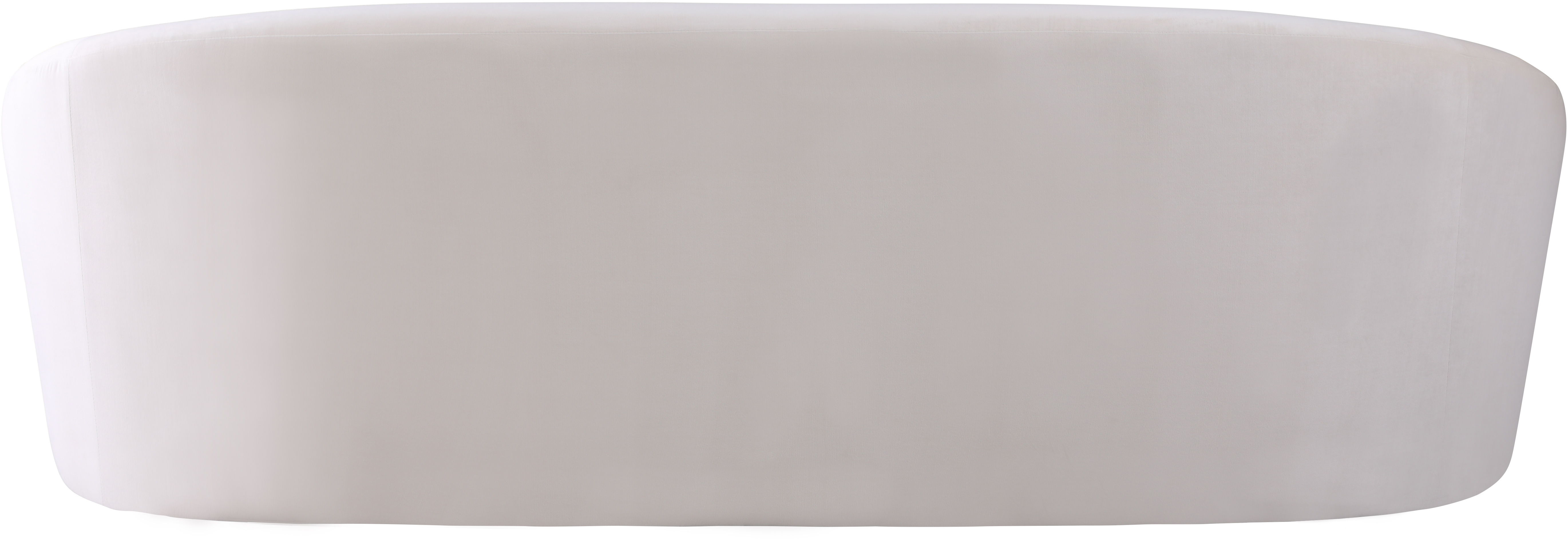 Riley - Velvet Sofa - Cream