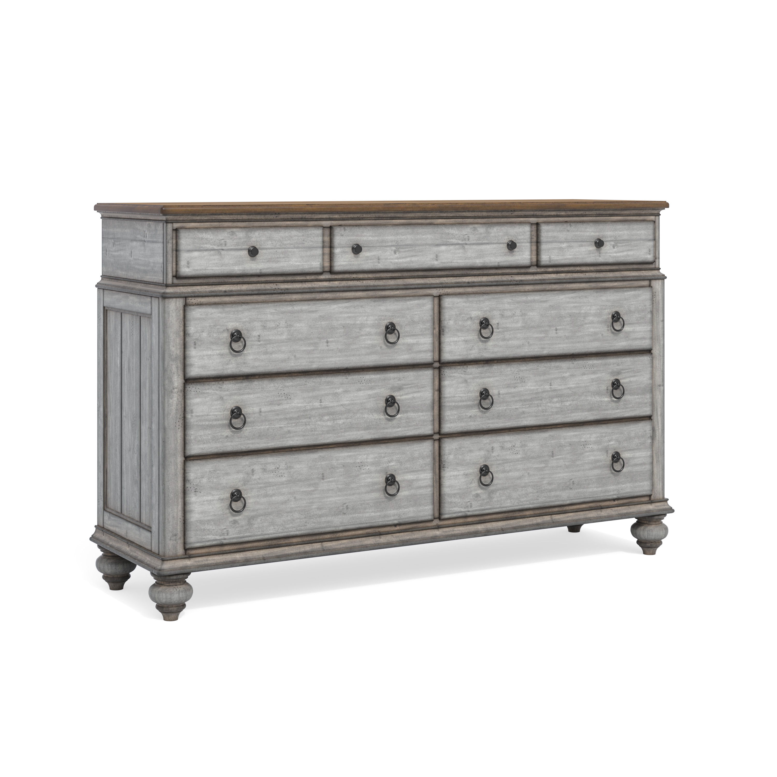 Plymouth - Dresser - Gray, gray