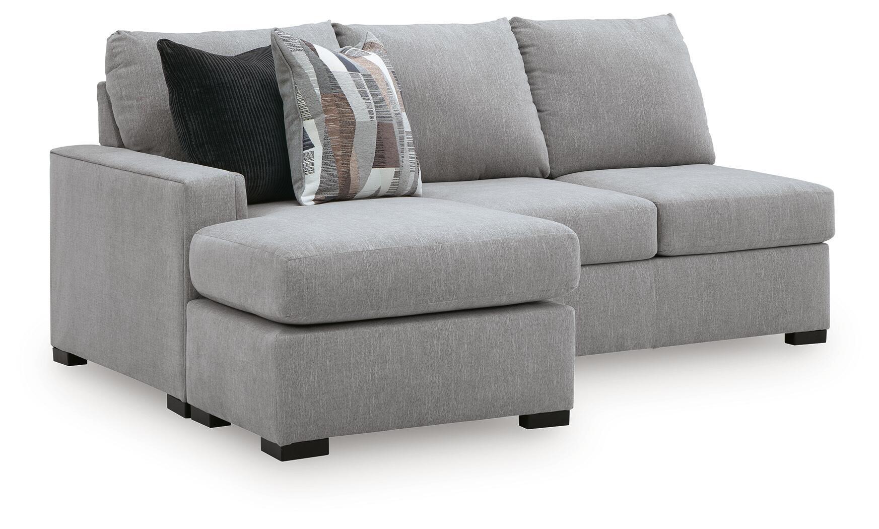 Lakepoint - LAF Sofa Chaise - Nickel