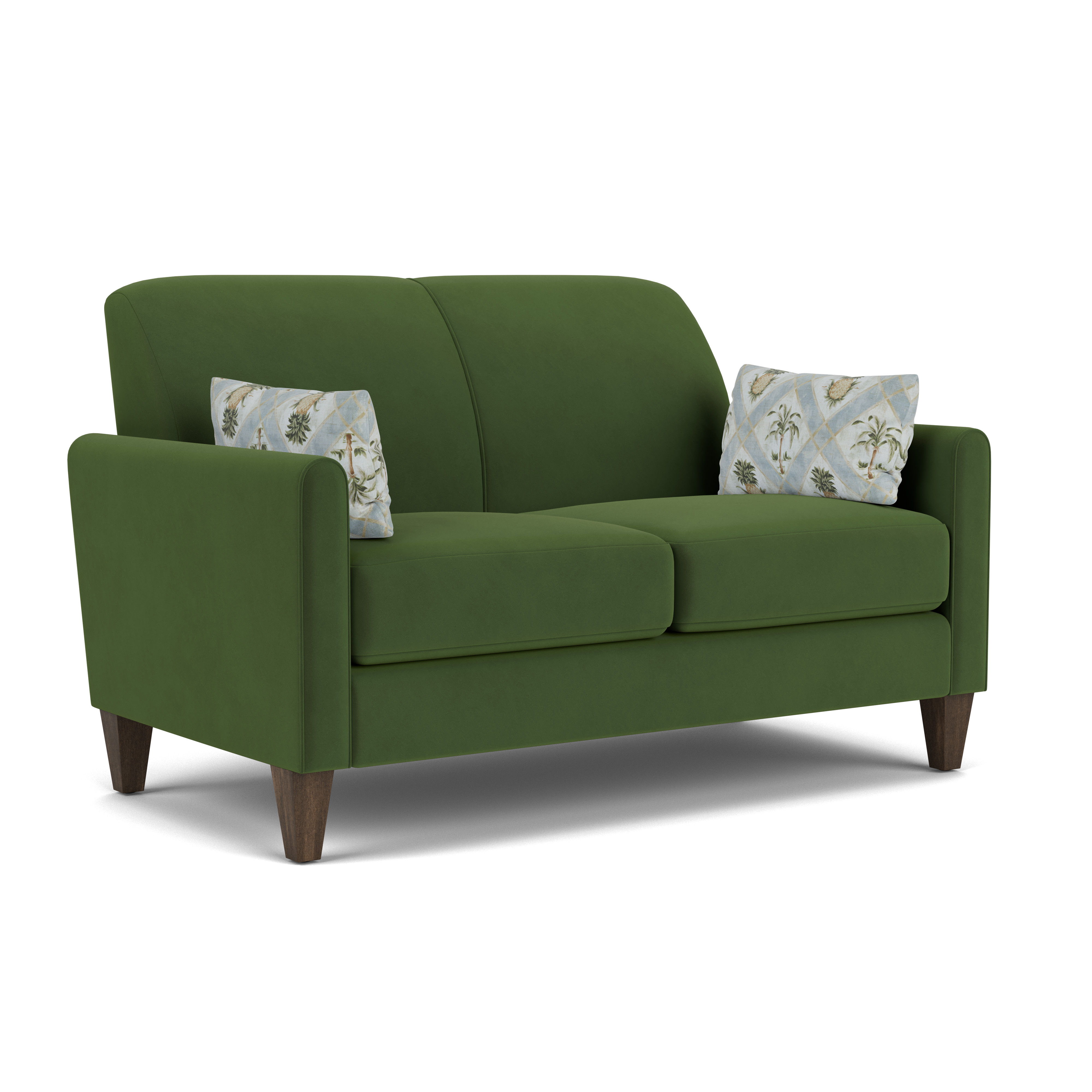 Bond - Fabric Loveseat, gray, view 2