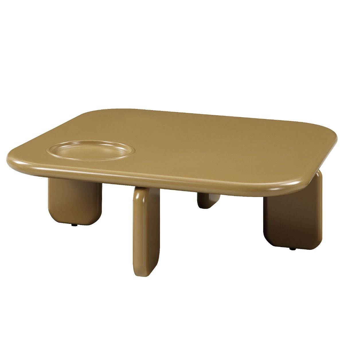 Joane - Coffee Table - Yellowish Brown, light brown, view 2