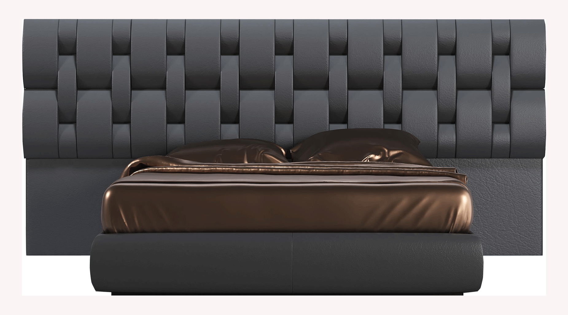Emporio - King Size Bed - Black