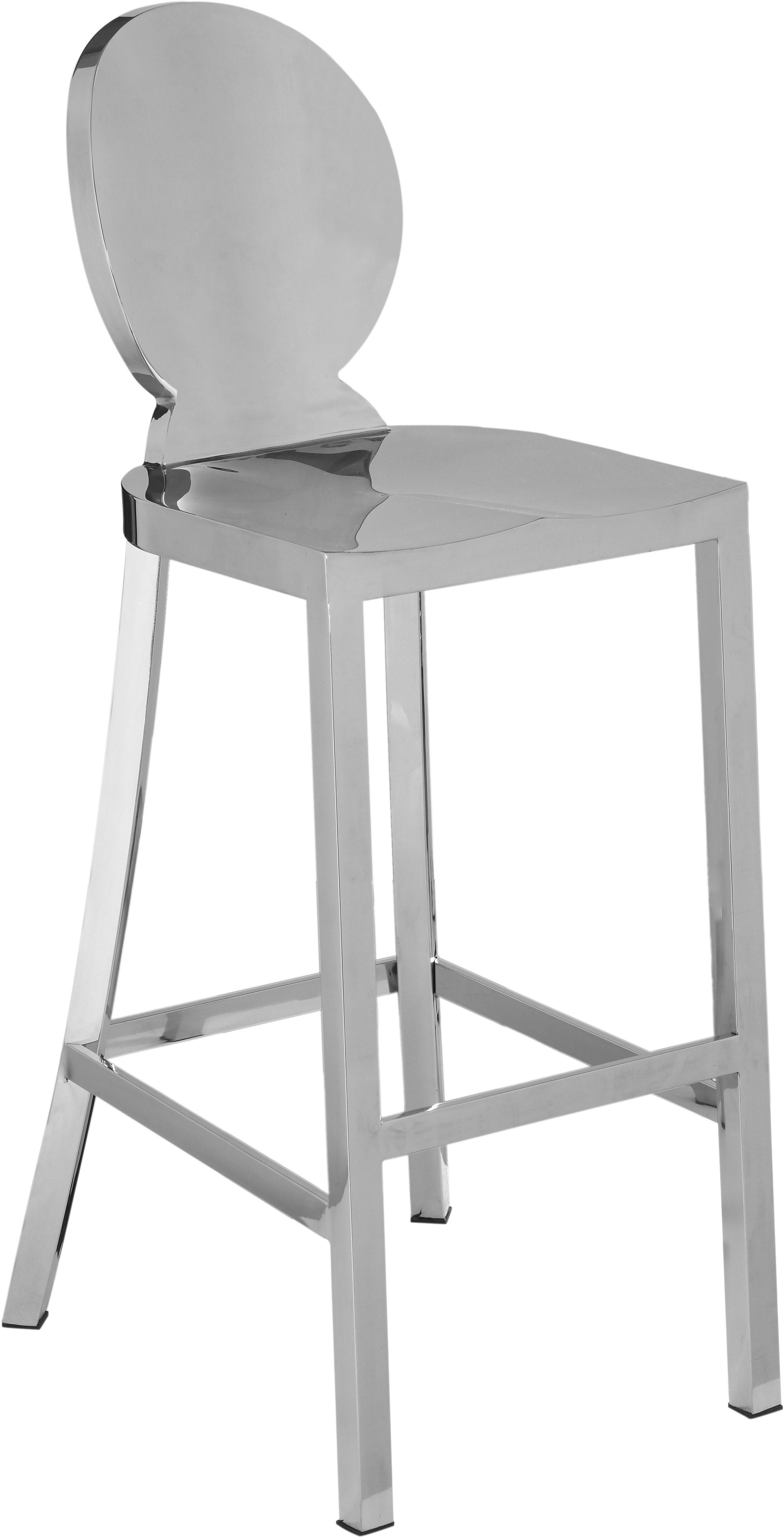 Maddox - Stool - Pearl Silver