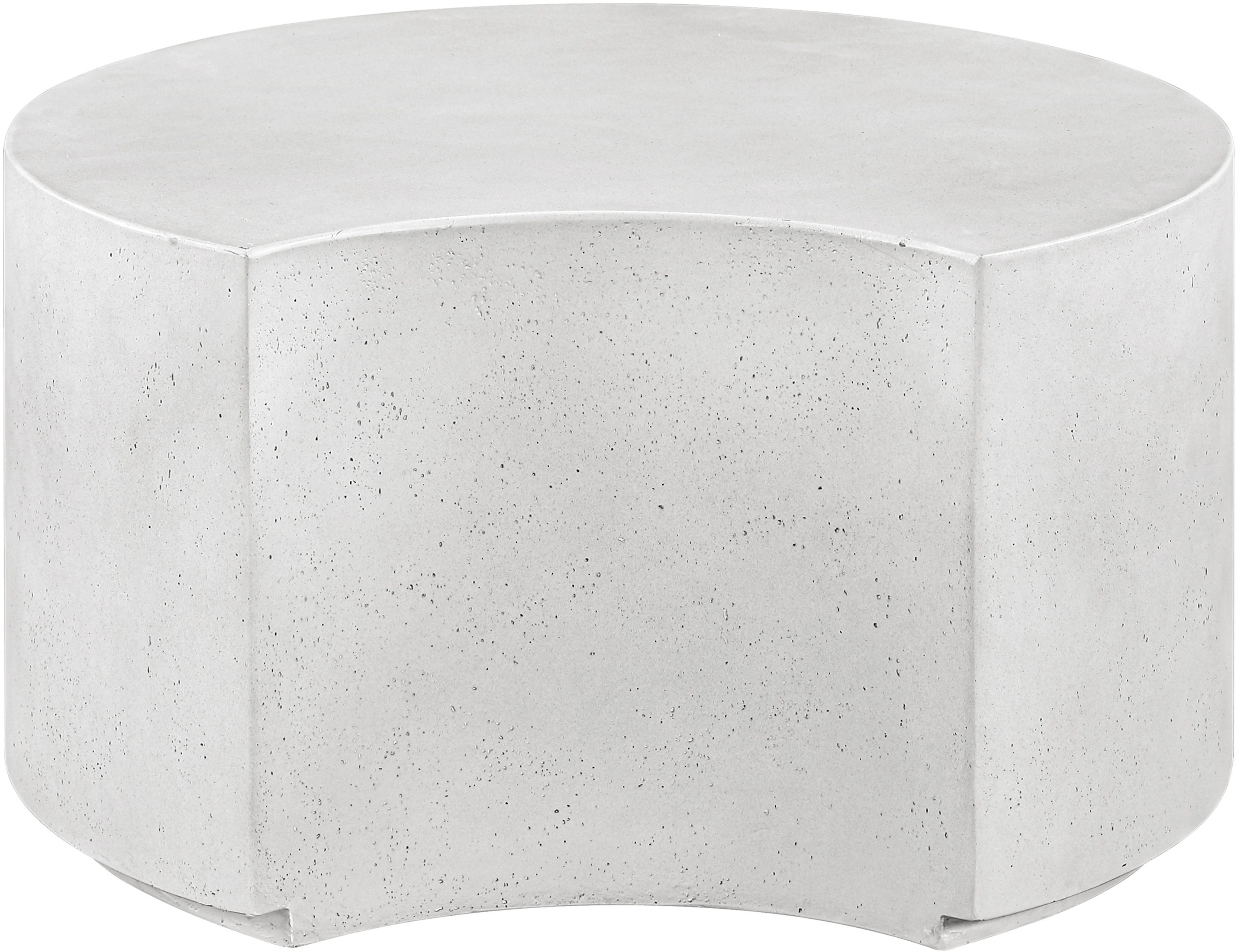 Imperia - Concrete Indoor/Outdoor Coffee Table - White