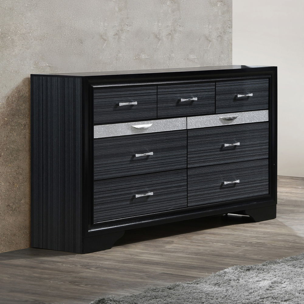 Naima - Dresser - Black, black