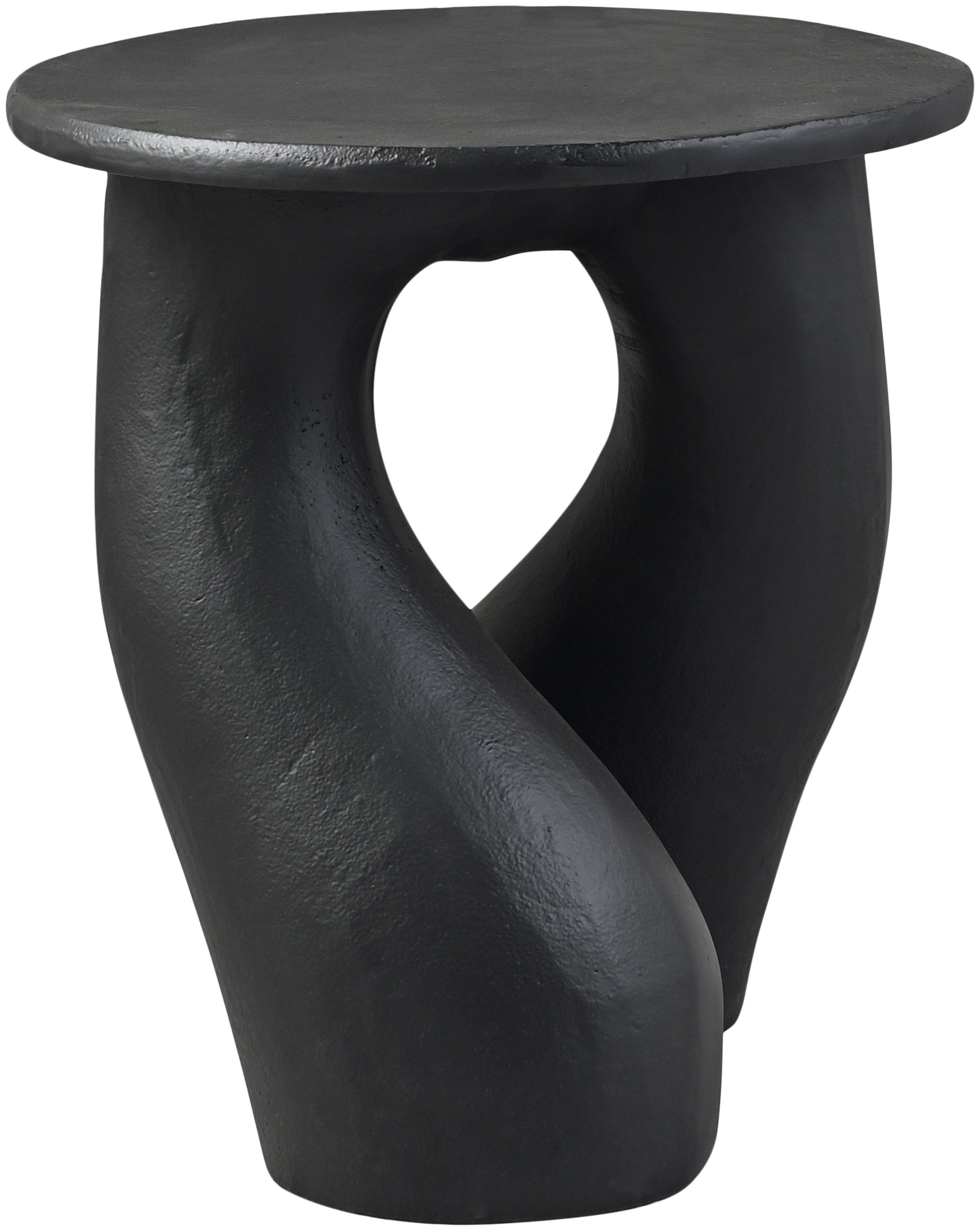 Talence - Aluminum End Table - Black
