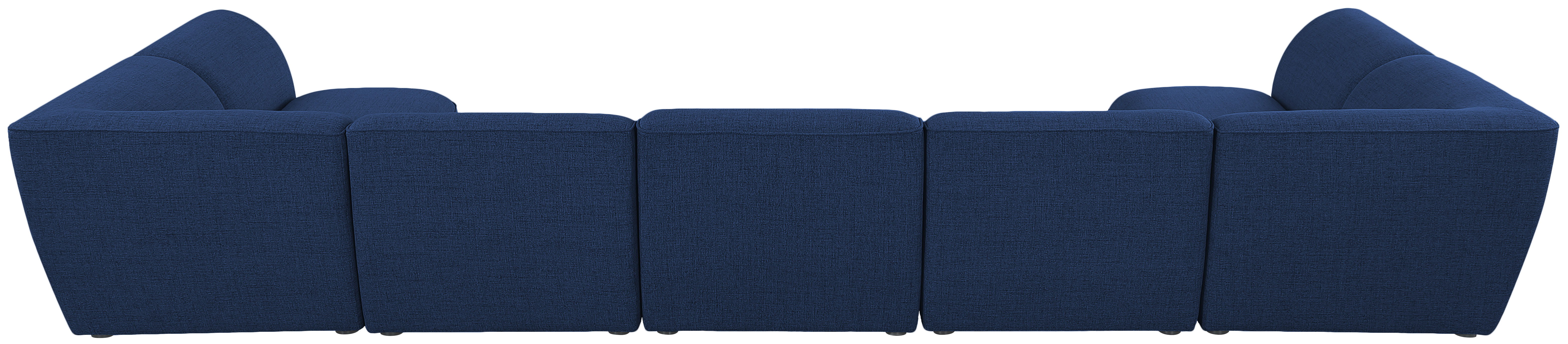 Miramar - 7 Piece Modular U-Shaped Sectional - Navy