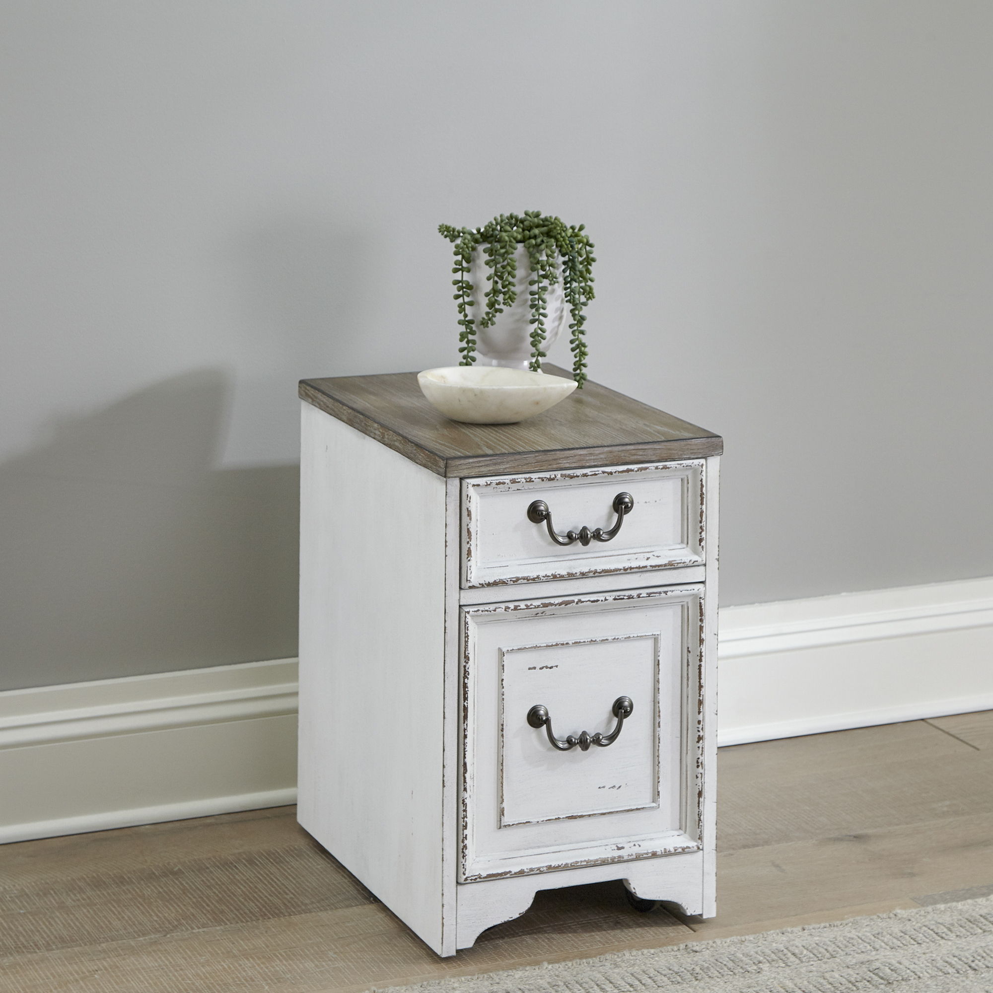 Liberty Furniture Magnolia Manor - Mobile File - White