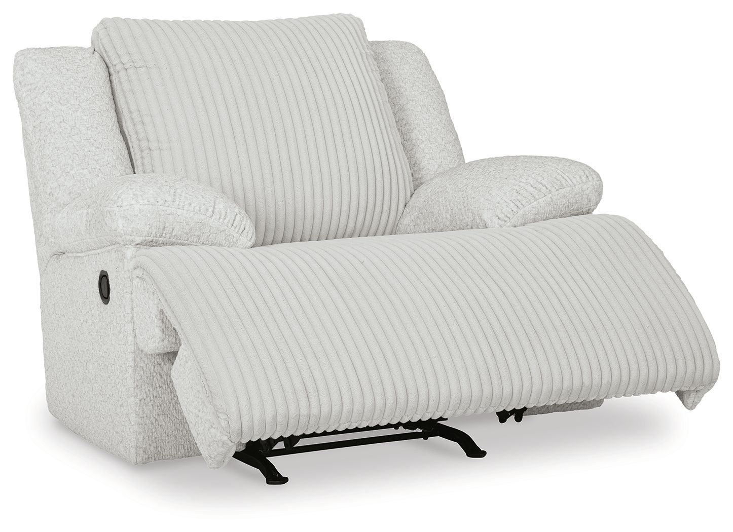 Ashley Furniture Top Tier - 7 Pc. - 6-Piece Reclining Sectional With Raf Chaise, Rocker Recliner - Alloy - Image 3