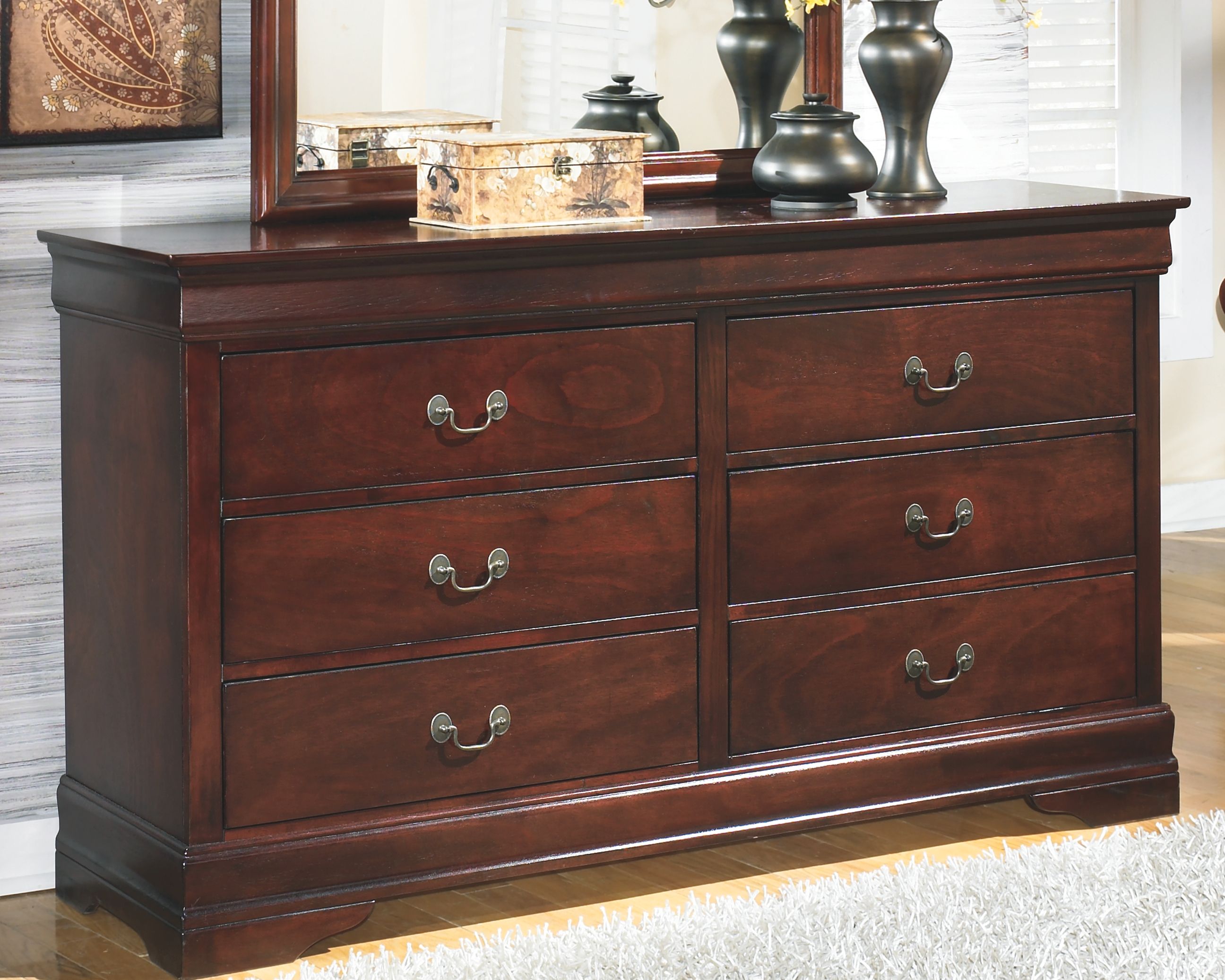 Alisdair - Dresser - Reddish Brown