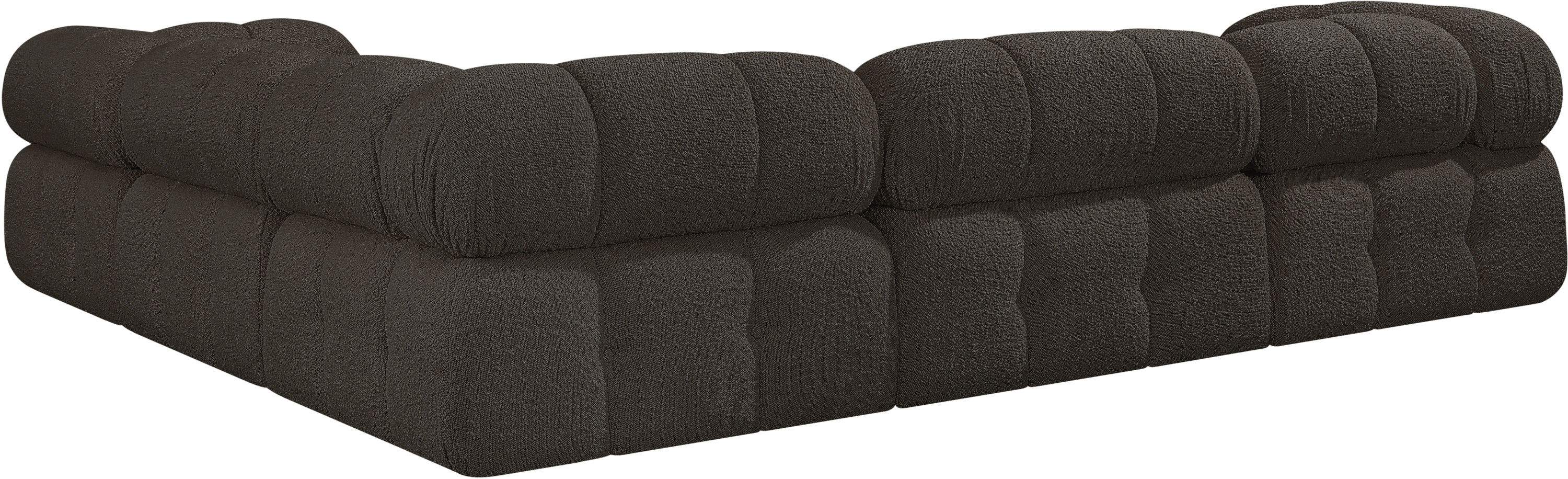 Ames - 5 Piece Modular Sectional - Brown
