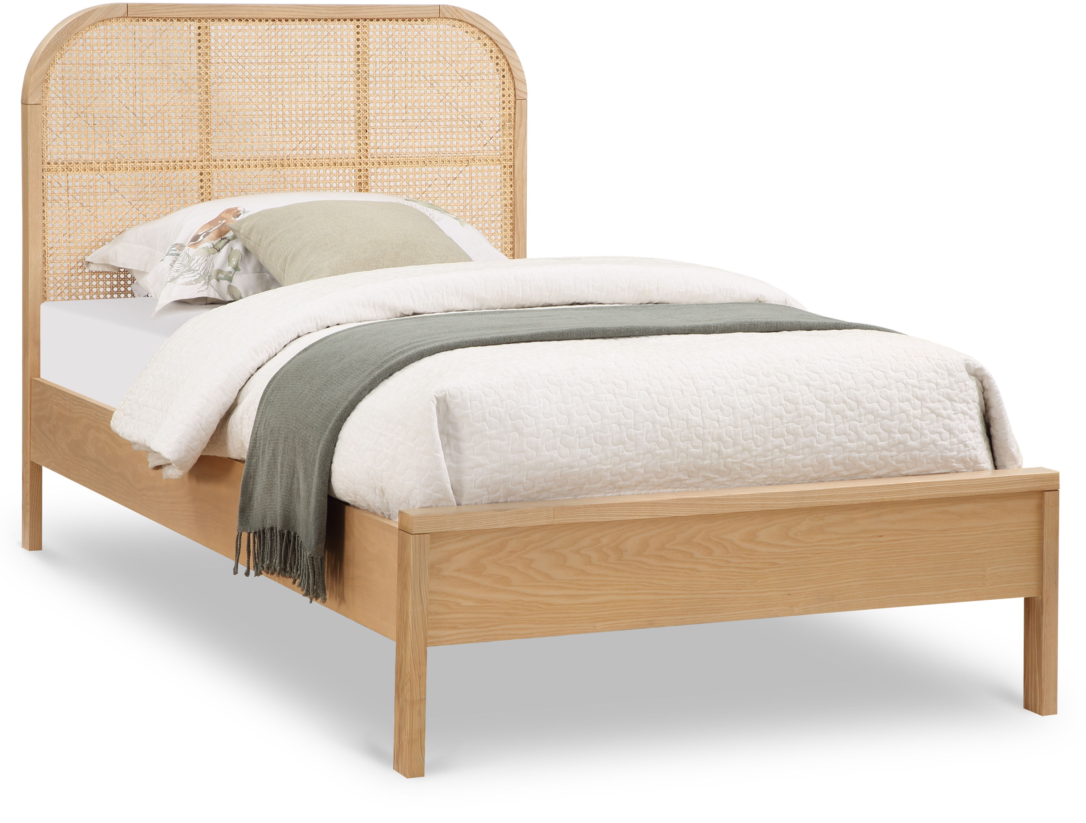 Siena - Twin Bed - Natural