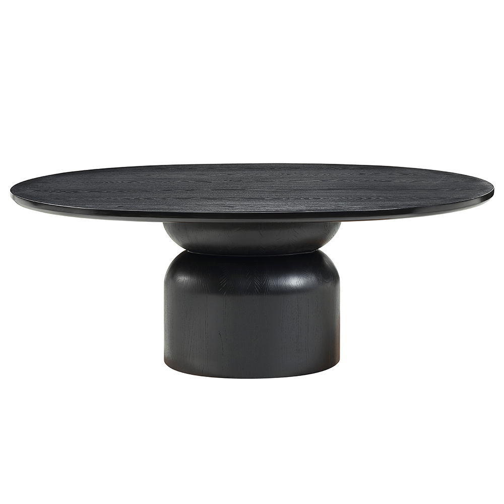Marioly - Dining Table - Ash Black, black, view 8