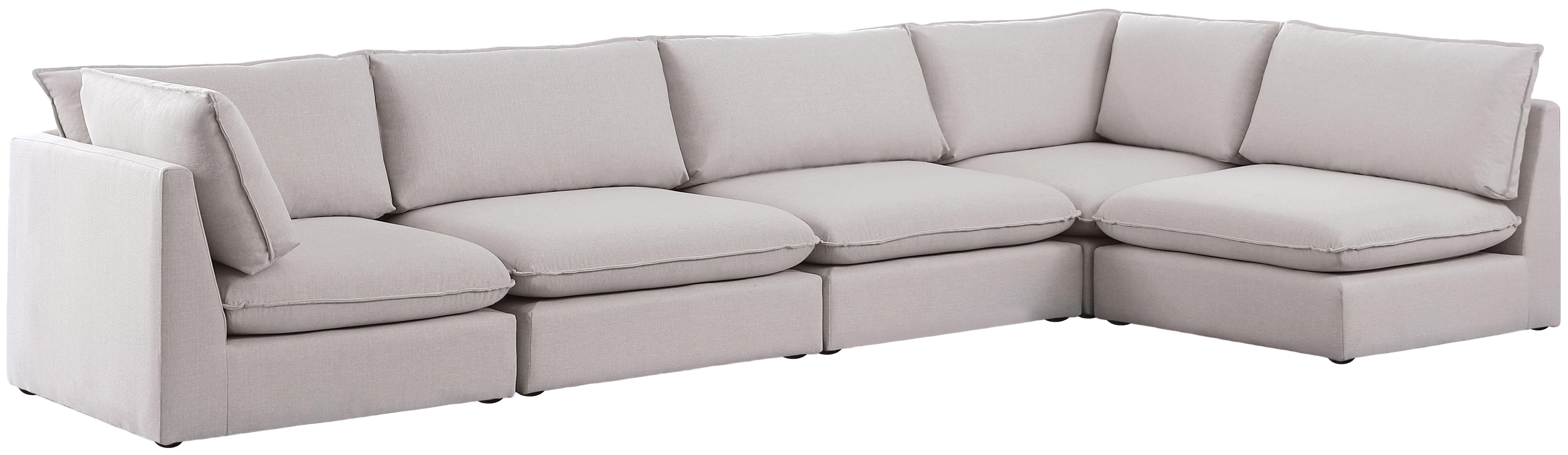 Mackenzie - 5 Piece Modular Sectional - Beige