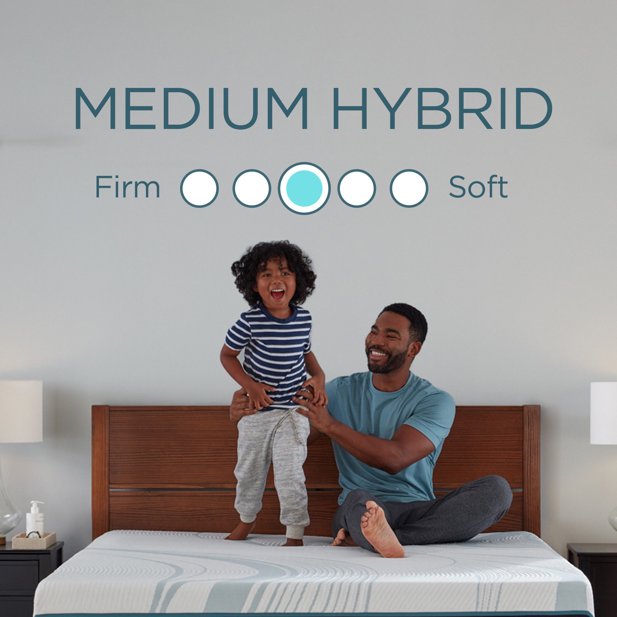 Adapt - Tempur-Adapt Medium Hybrid Mattress - California King Image