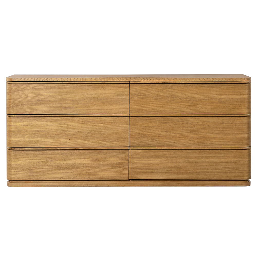 Zoey - Dresser - Oak, light brown, view 2