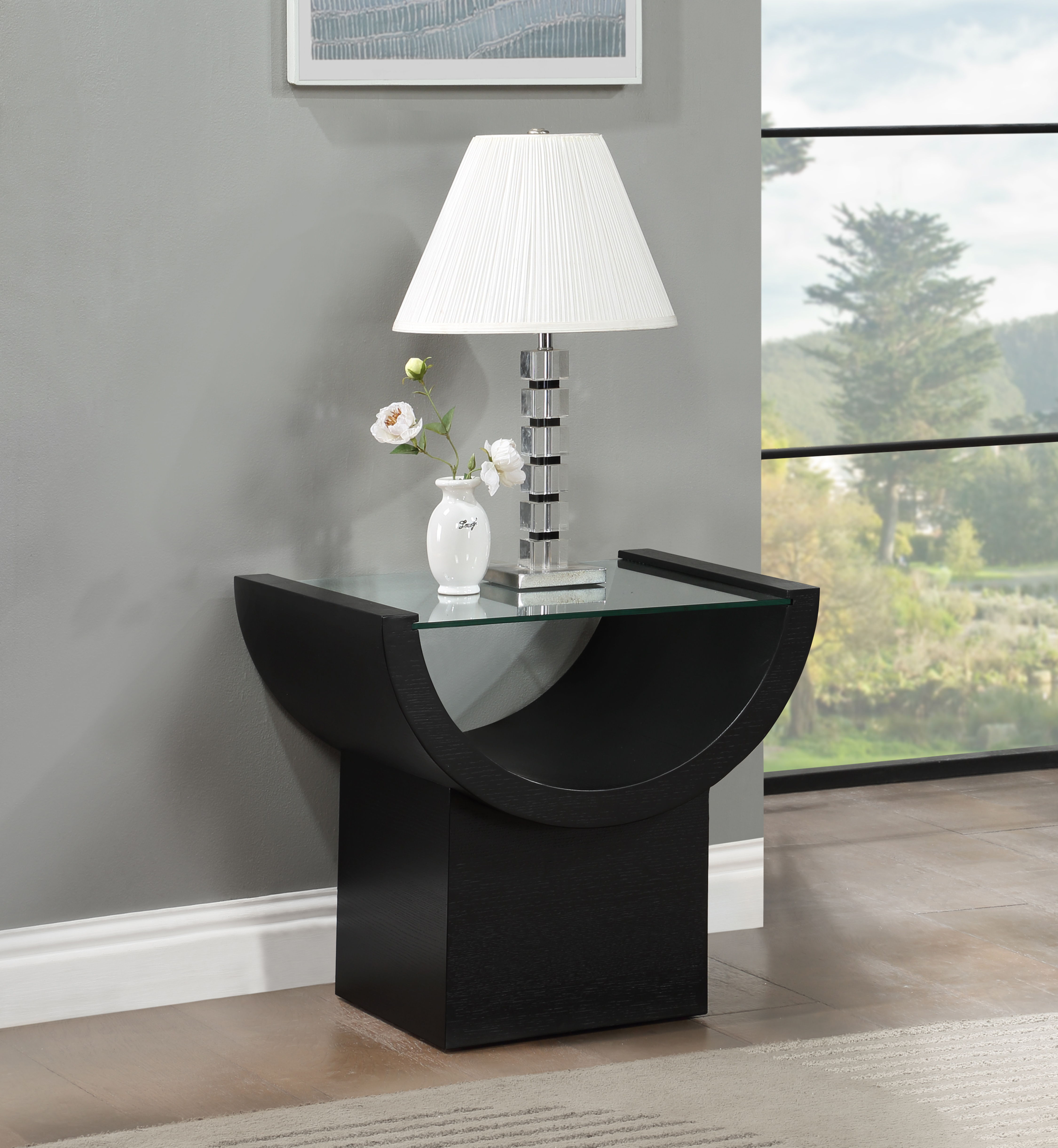 Beverwil - End Table - Black